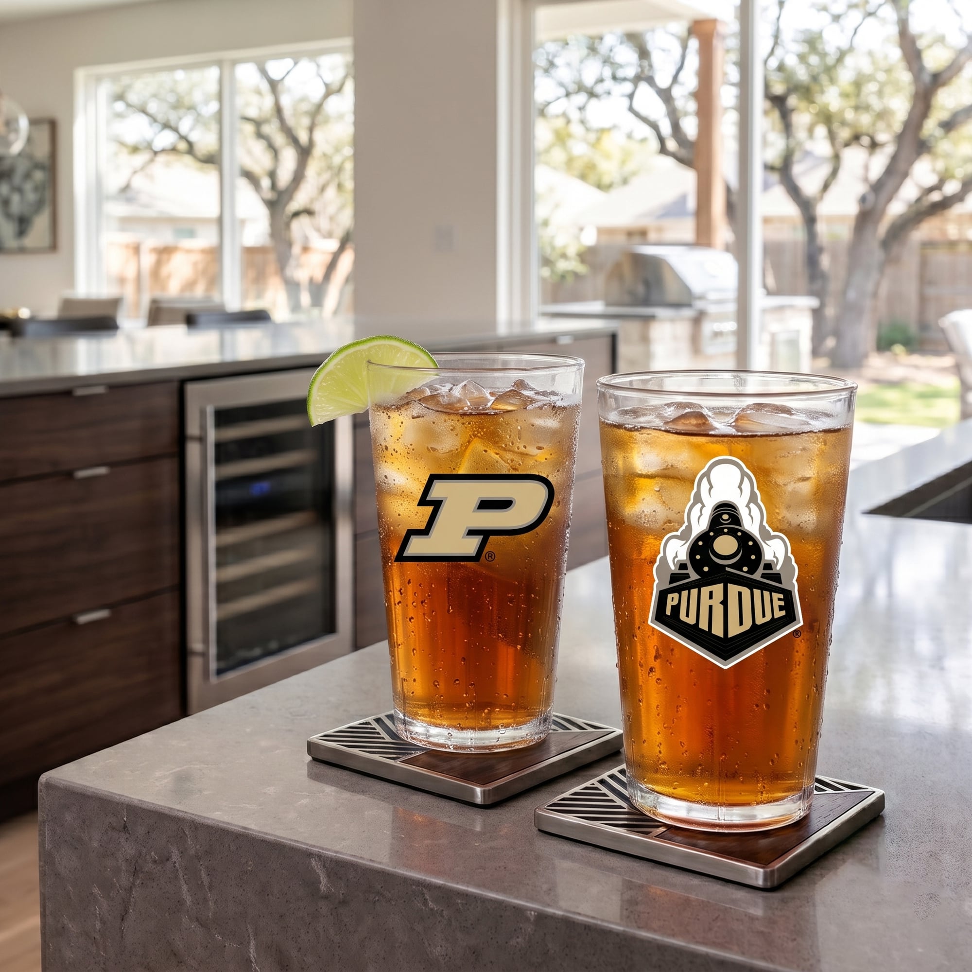 Purdue Boilermakers 24oz. Two-Pack Tritan Tumbler Set