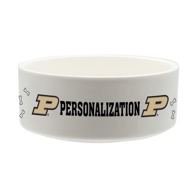 Purdue Boilermakers The Memory Company 35oz. Personalized Ceramic Pet Bowl