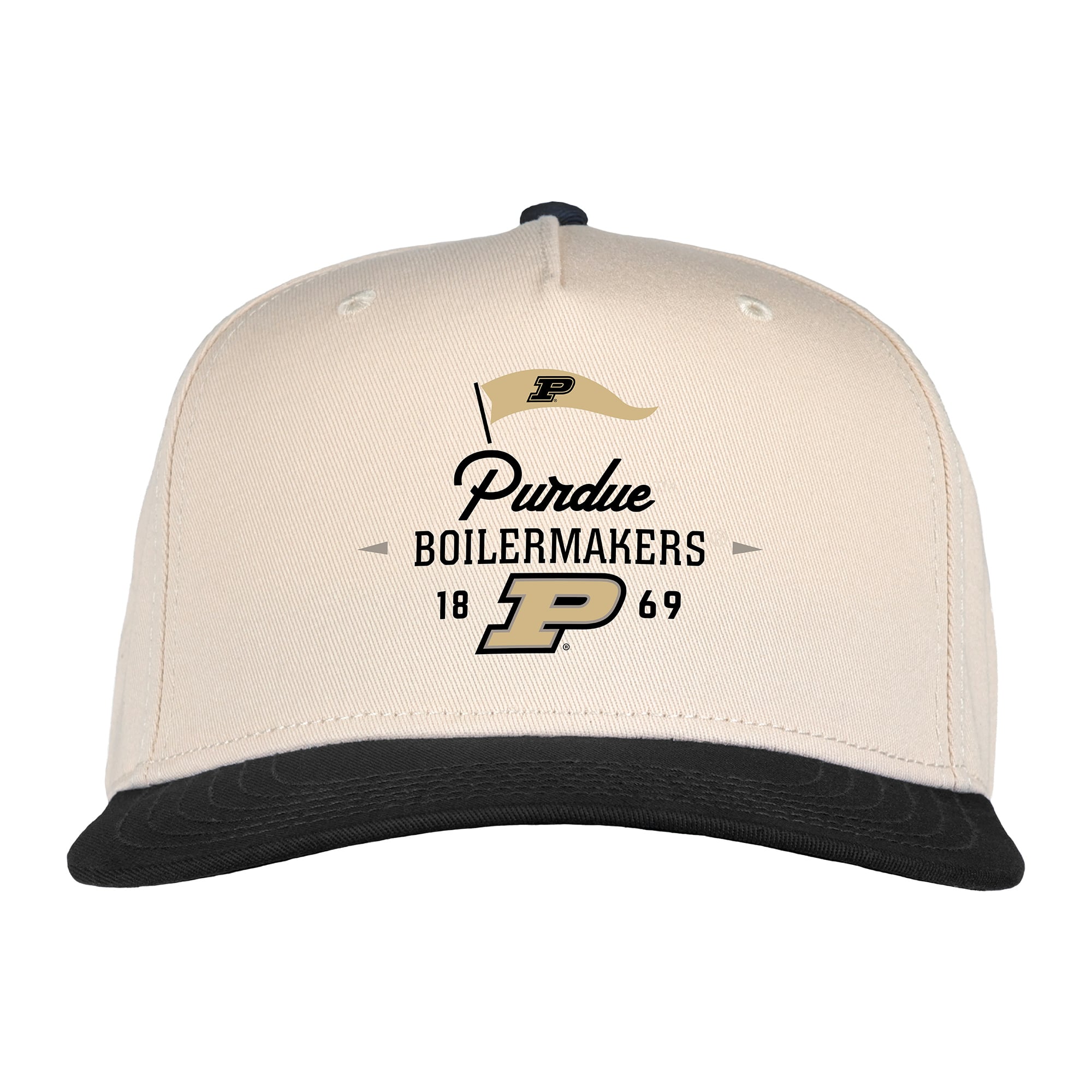 Unisex Ahead Cream Purdue Boilermakers The 1995 Adjustable Hat