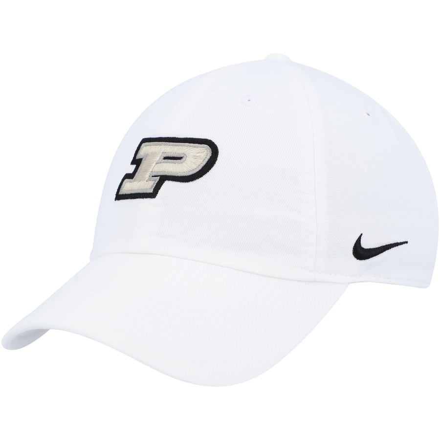 Unisex Nike White Purdue Boilermakers Heritage86 Logo Performance ...