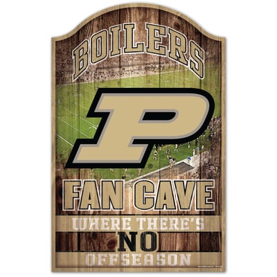 Purdue Boilermakers WinCraft 11'' x 17'' Wood Sign