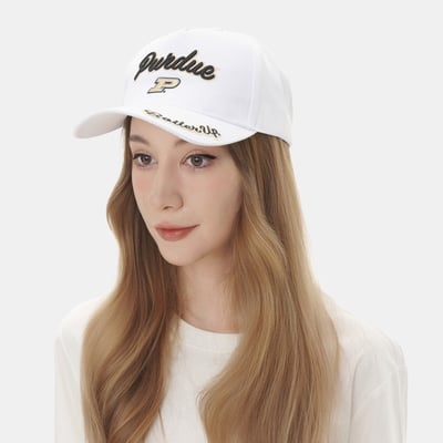Purdue Boilermakers ZooZatz Women's Sweet Spirit A-Frame Adjustable Hat - White