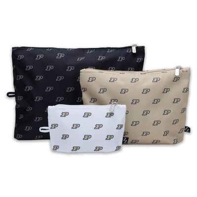 Purdue Boilermakers ZooZatz 3-Pack Pouch Set