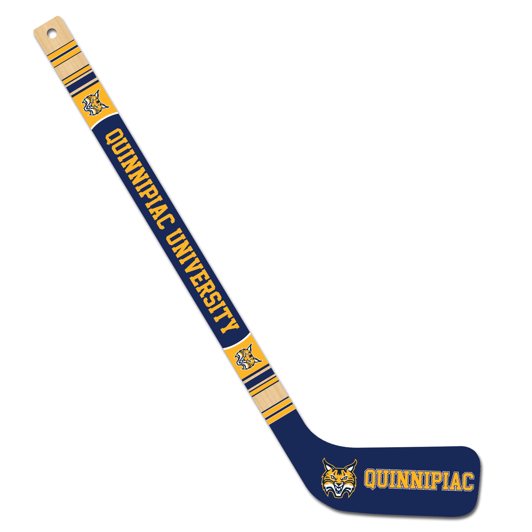 Réplique miniature de crosse de hockey en bois WinCraft Quinnipiac Bobcats