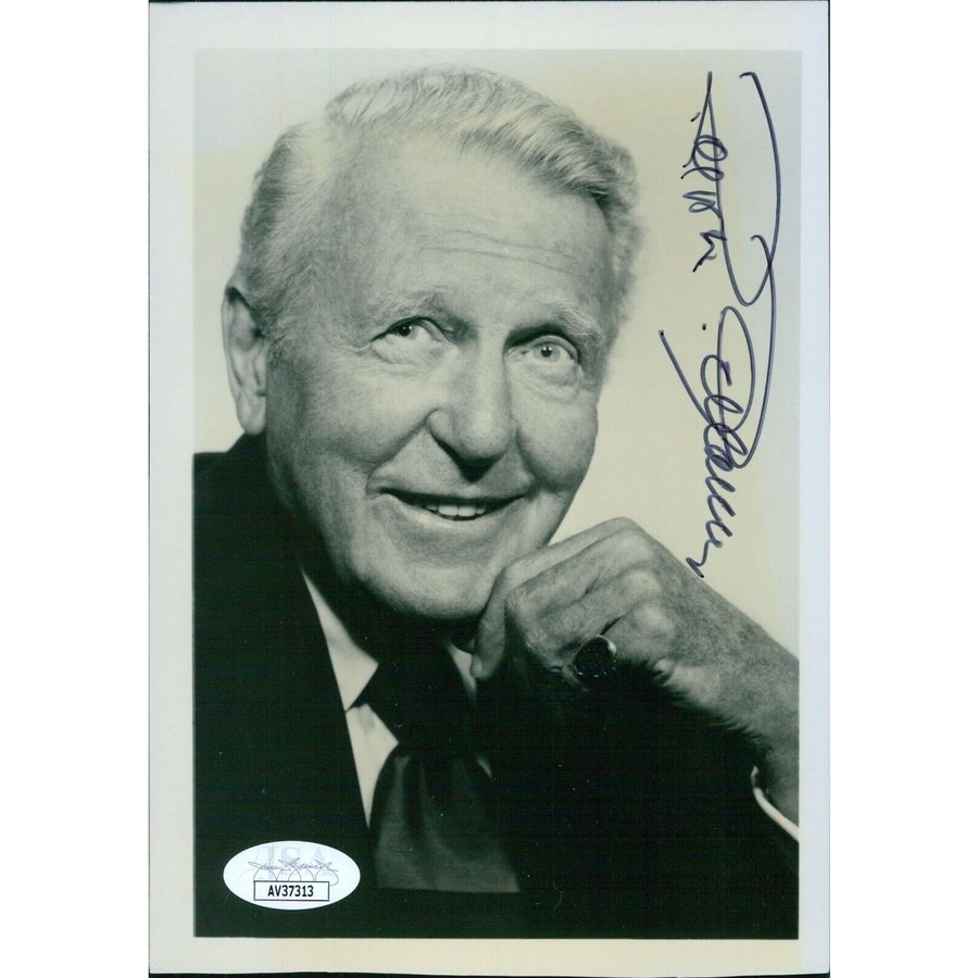 Authenticated Actor Ralph Bellamy Actor 1953 Press Photo Actor Ralph Bellamy On