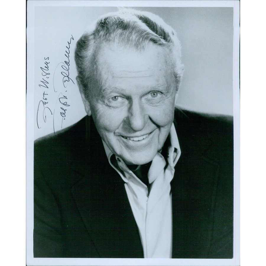 Authenticated Actor Ralph Bellamy Actor 1953 Press Photo Actor Ralph Bellamy On
