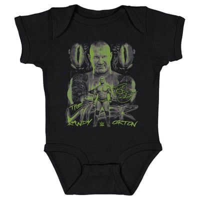 Randy Orton 500 Level Infant The Viper Grunge Bodysuit - Black