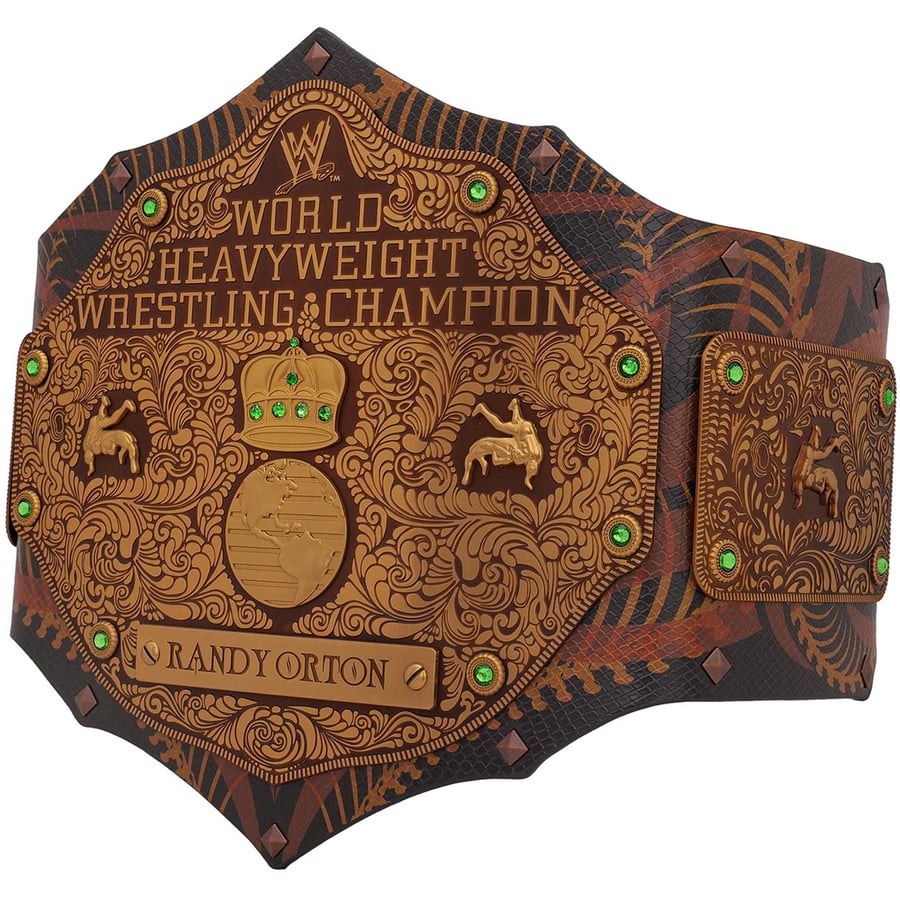 Black Belt Randy Randy Orton Wwe Championship Belt
