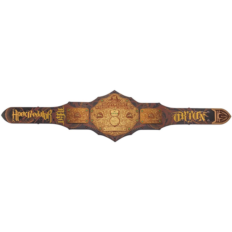 Black Belt Randy New Wwe Championship Belt Randy Orton