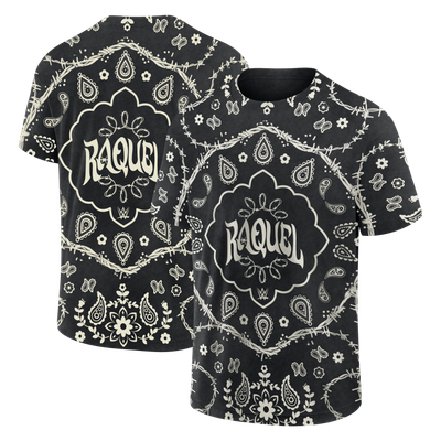 Raquel Rodriguez Bandana Print Boxy T-Shirt - Black
