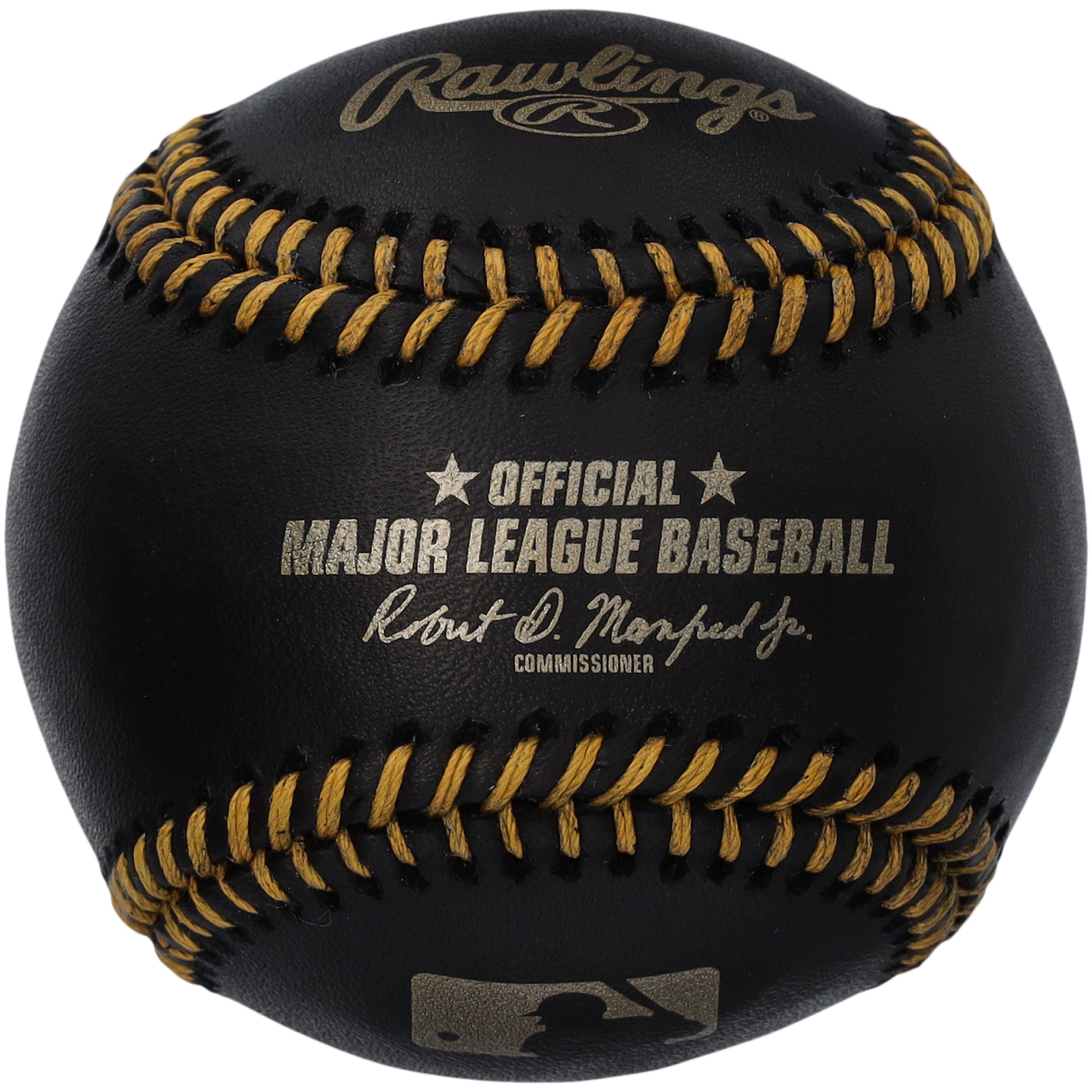 Rawlings Black Leather Baseball