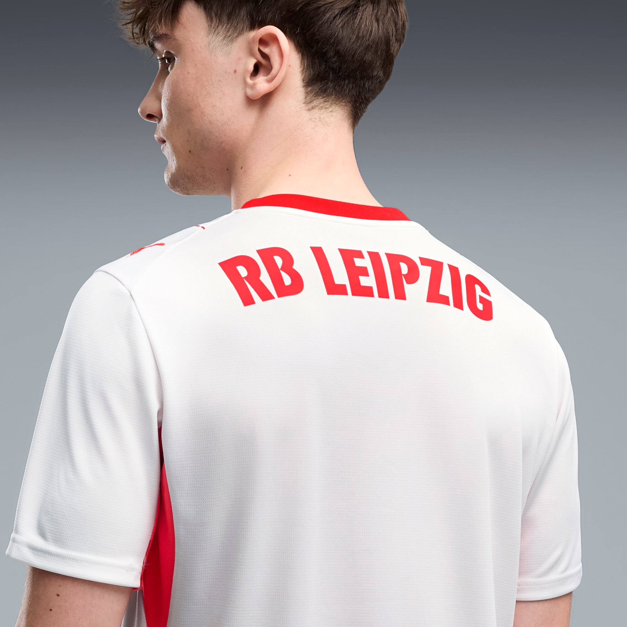 Men's Puma White RB Leipzig 2026/27 Home Replica Jersey