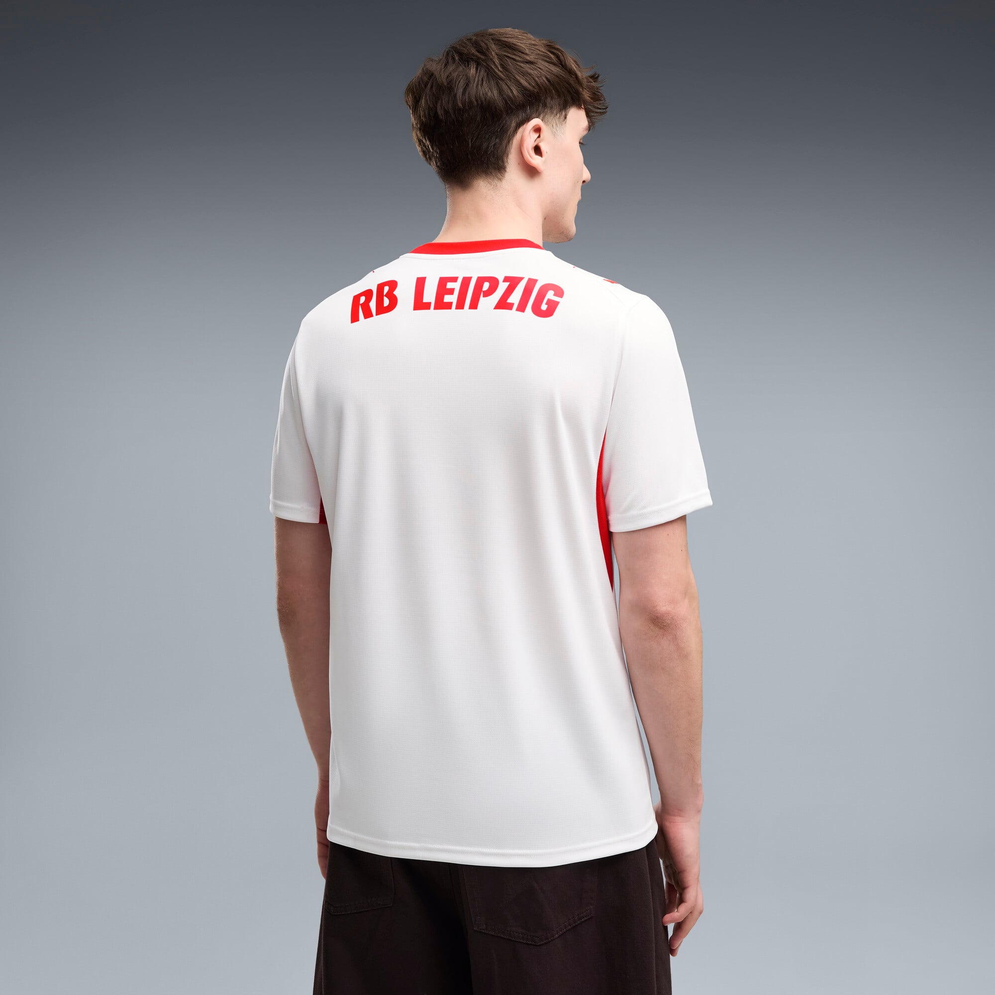 Men's Puma White RB Leipzig 2026/27 Home Replica Jersey