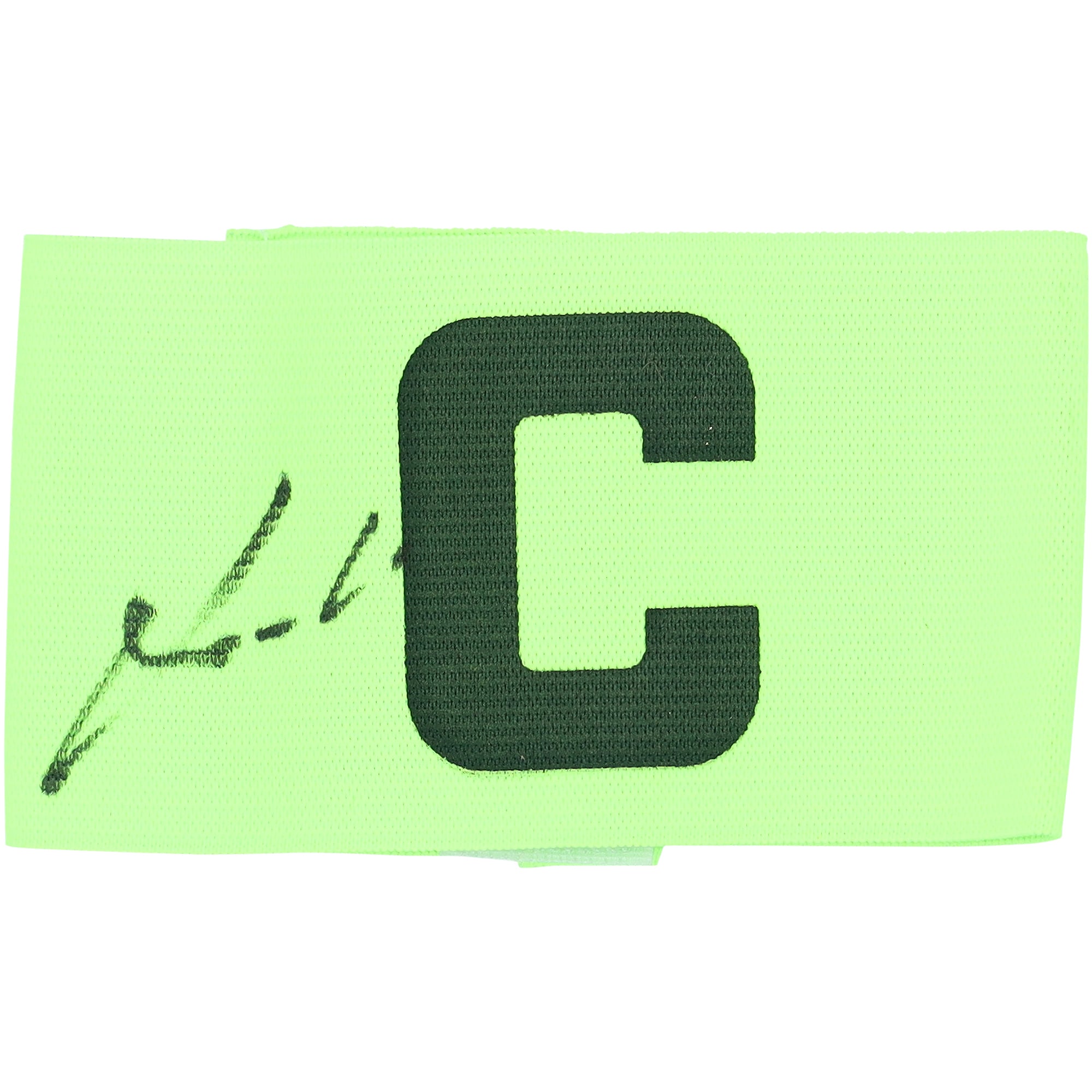 Luka Modrić Real Madrid Autographed Green Captain's Armband