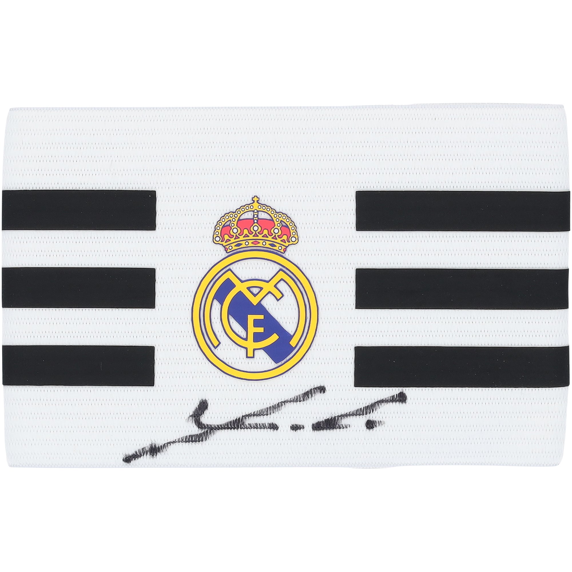 Luka Modrić Real Madrid Autographed White Captain's Armband