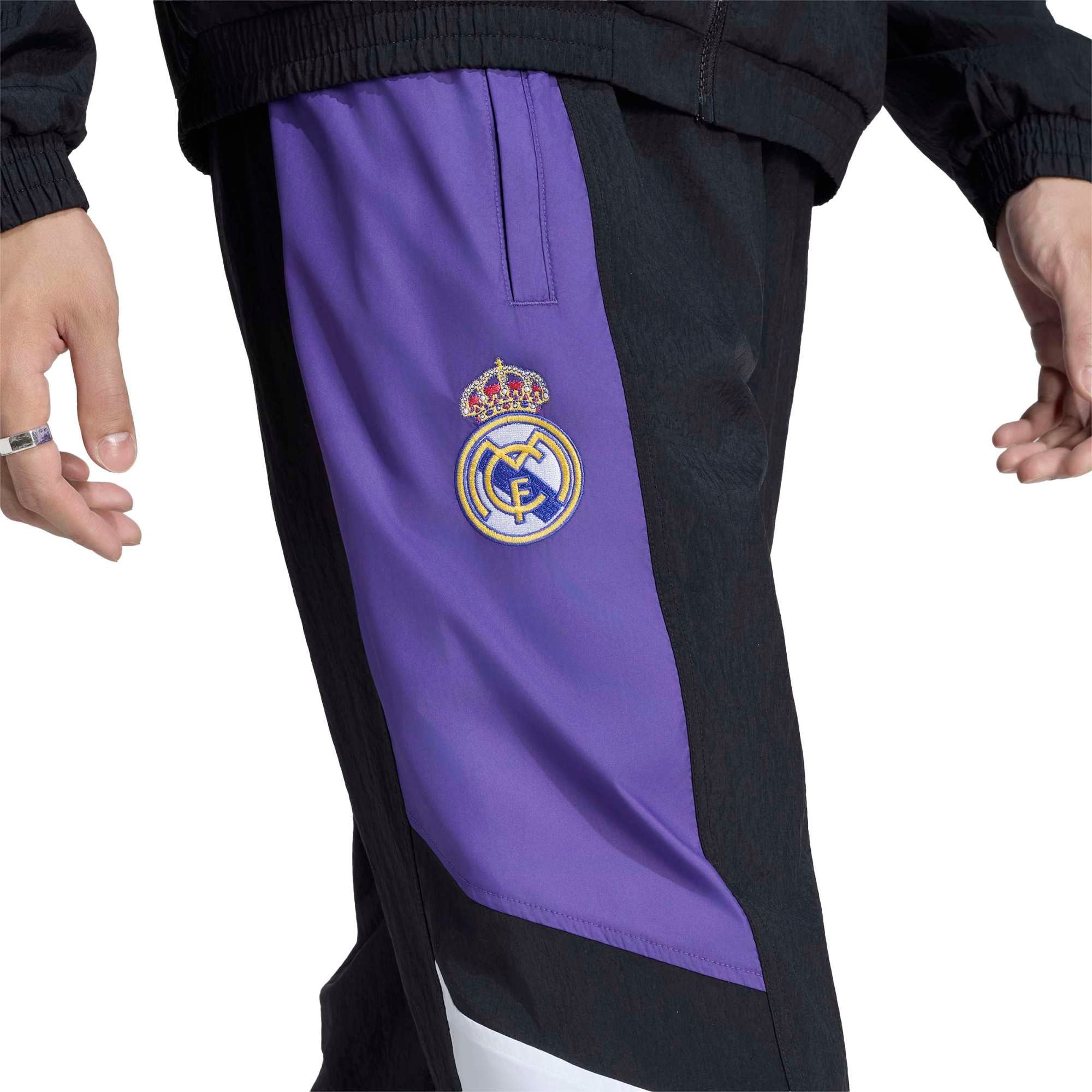 Men's adidas Black Real Madrid EQT Track Pants