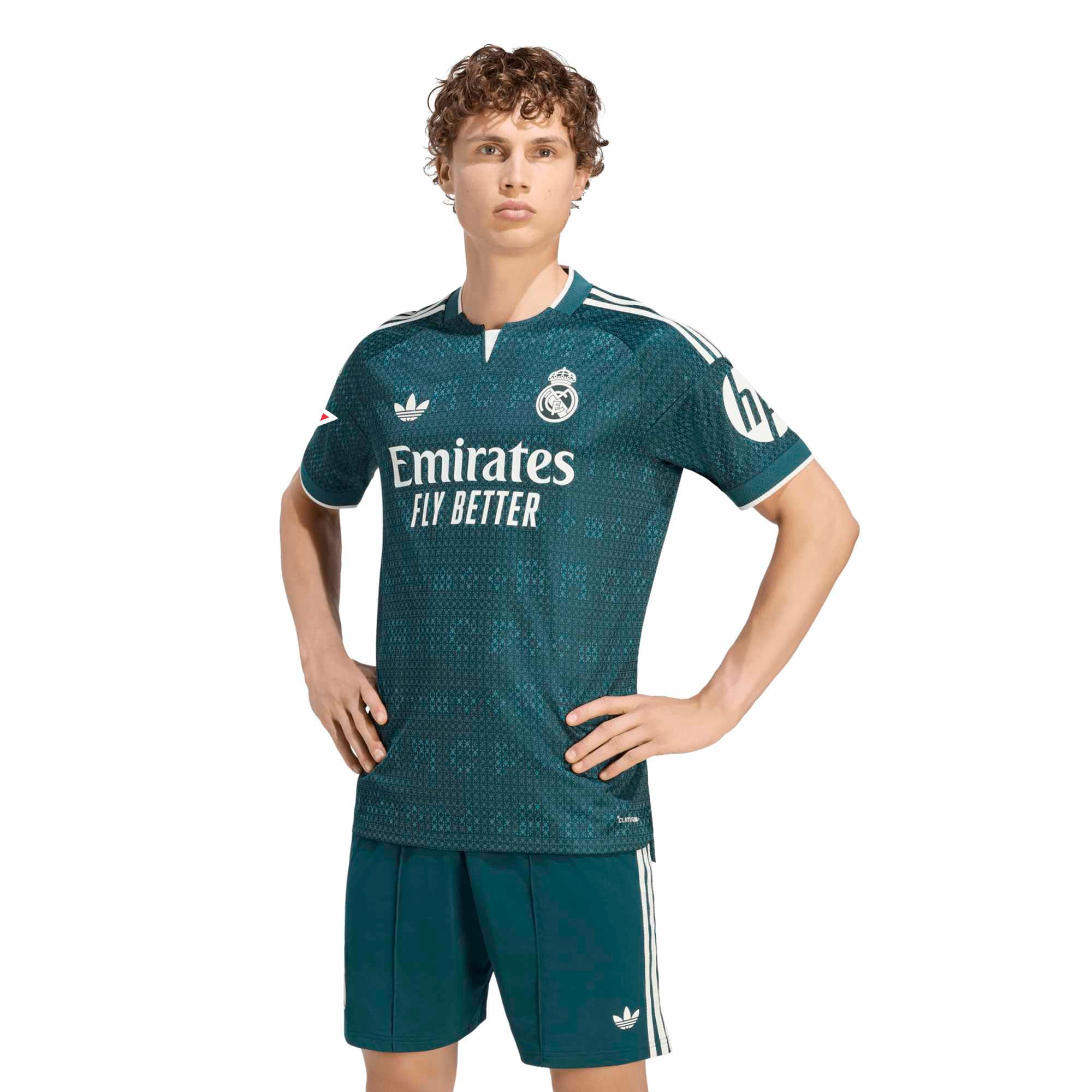 Men's adidas  White Real Madrid 2026/27 Home On-Field Authentic Patch Jersey