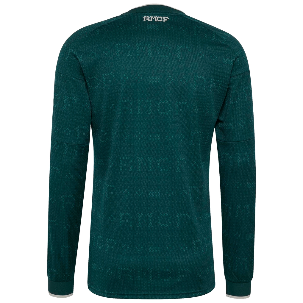 Real Madrid adidas 2026/27 Away Replica Long Sleeve Jersey - Green