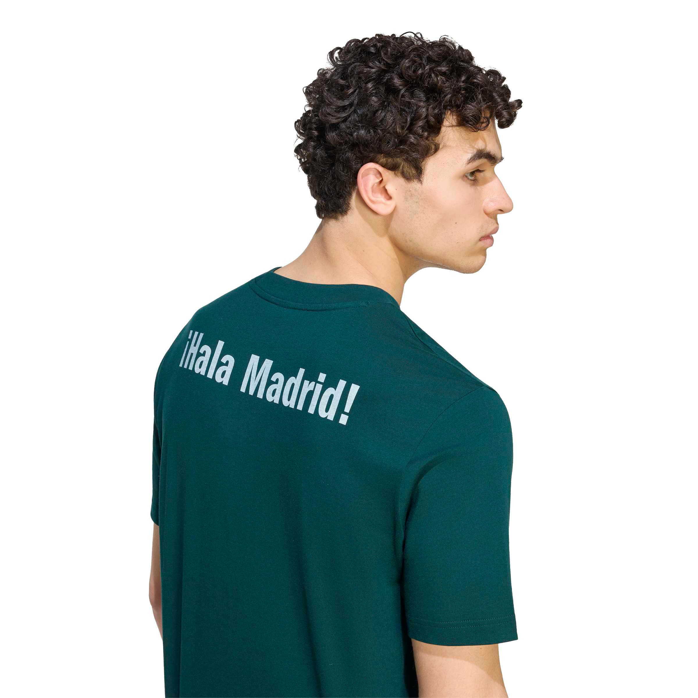 T-shirt graphique adidas Real Madrid vert pour homme