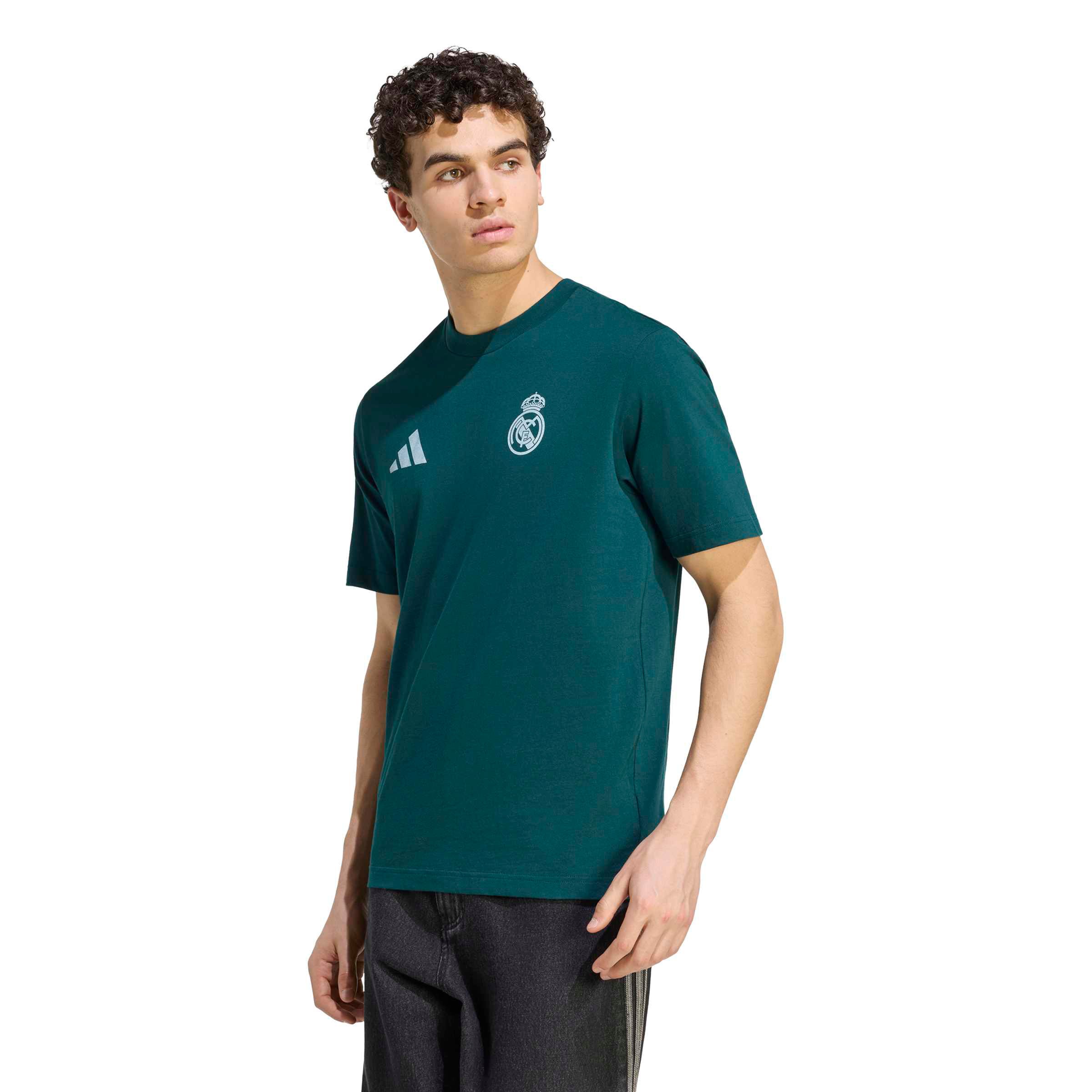 T-shirt graphique adidas Real Madrid vert pour homme