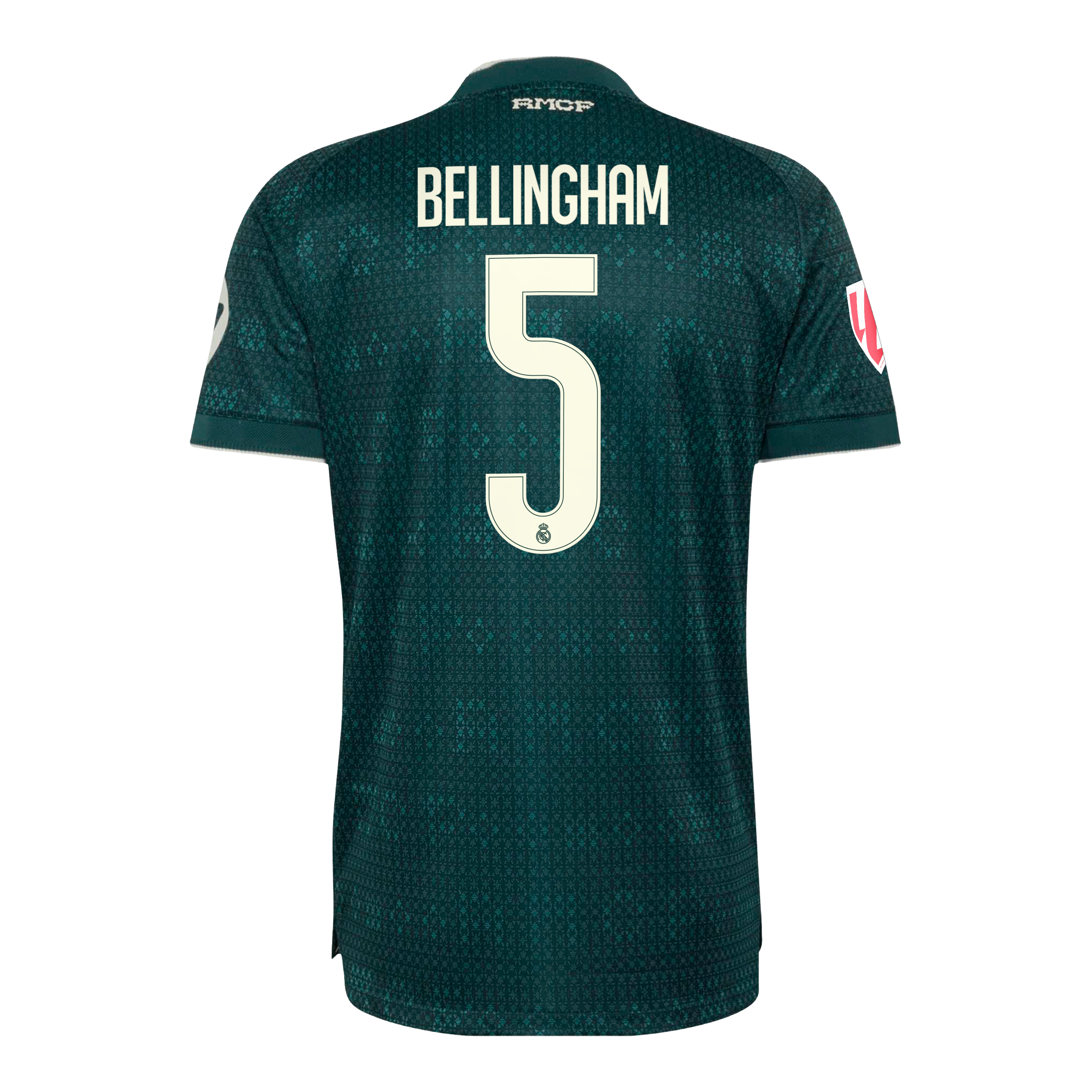 Maillot authentique extérieur vert adidas Jude Bellingham Real Madrid 2026/27 pour homme