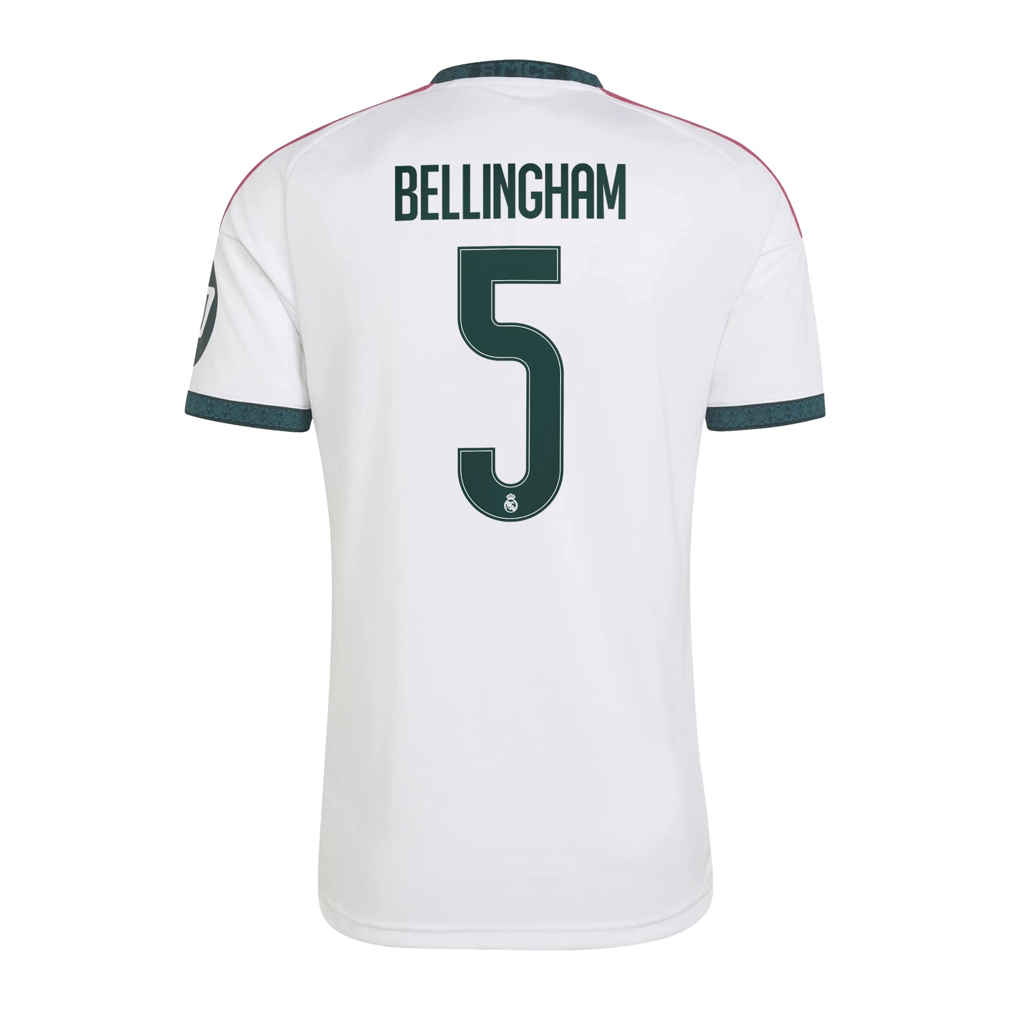 Maillot réplique domicile blanc adidas Jude Bellingham Real Madrid 2026/27 pour homme