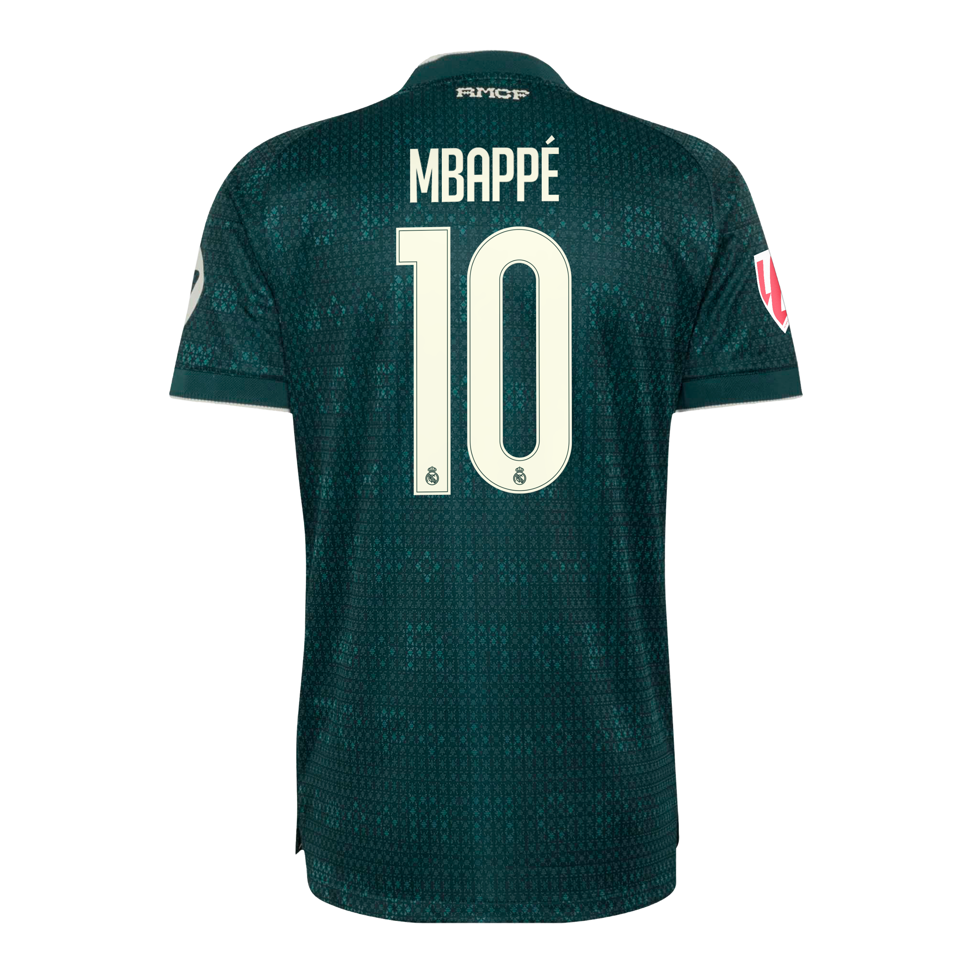 Maillot authentique extérieur vert Kylian Mbappé Real Madrid 2026/27 pour homme, adidas, porté par Mbappé.