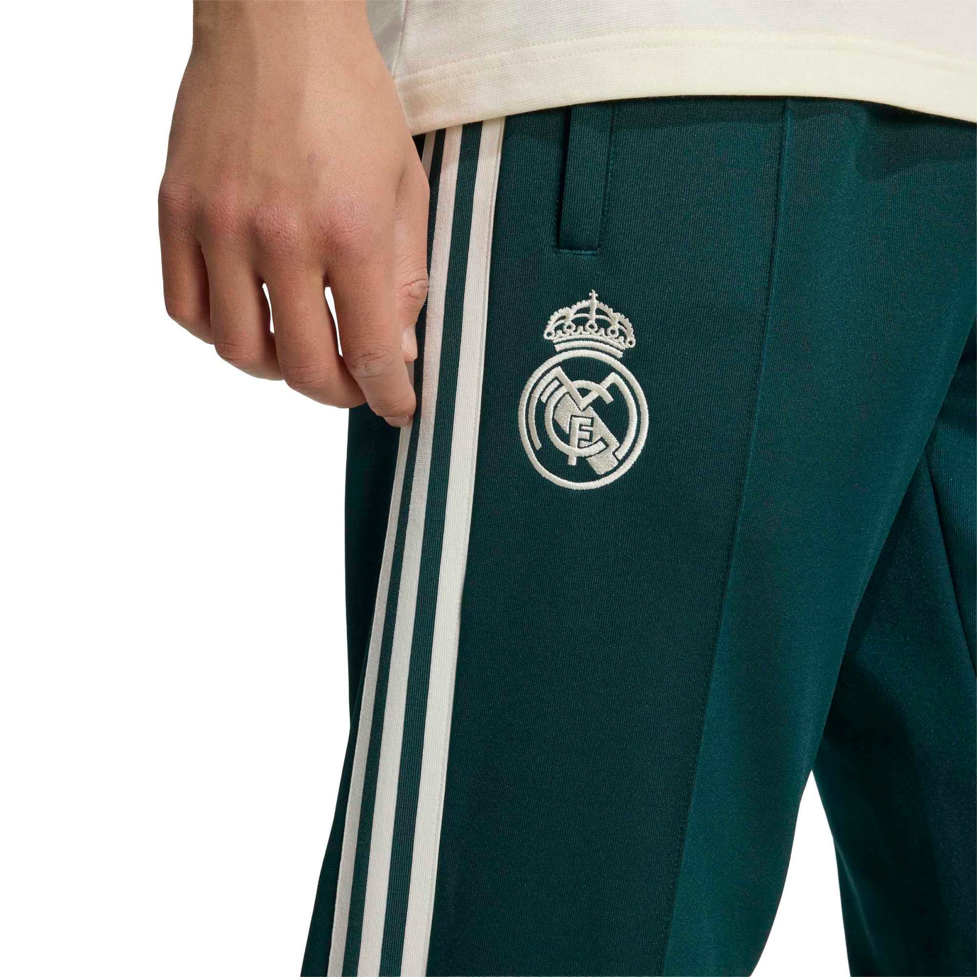 Pantalon de survêtement adidas Originals Real Madrid Icon vert pour homme