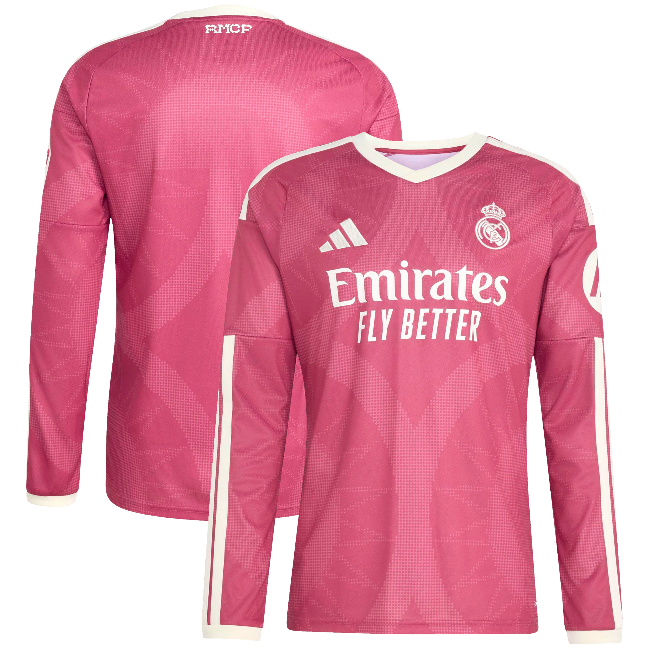 Maillot domicile réplique à manches longues adidas Real Madrid blanc 2026/27 pour homme