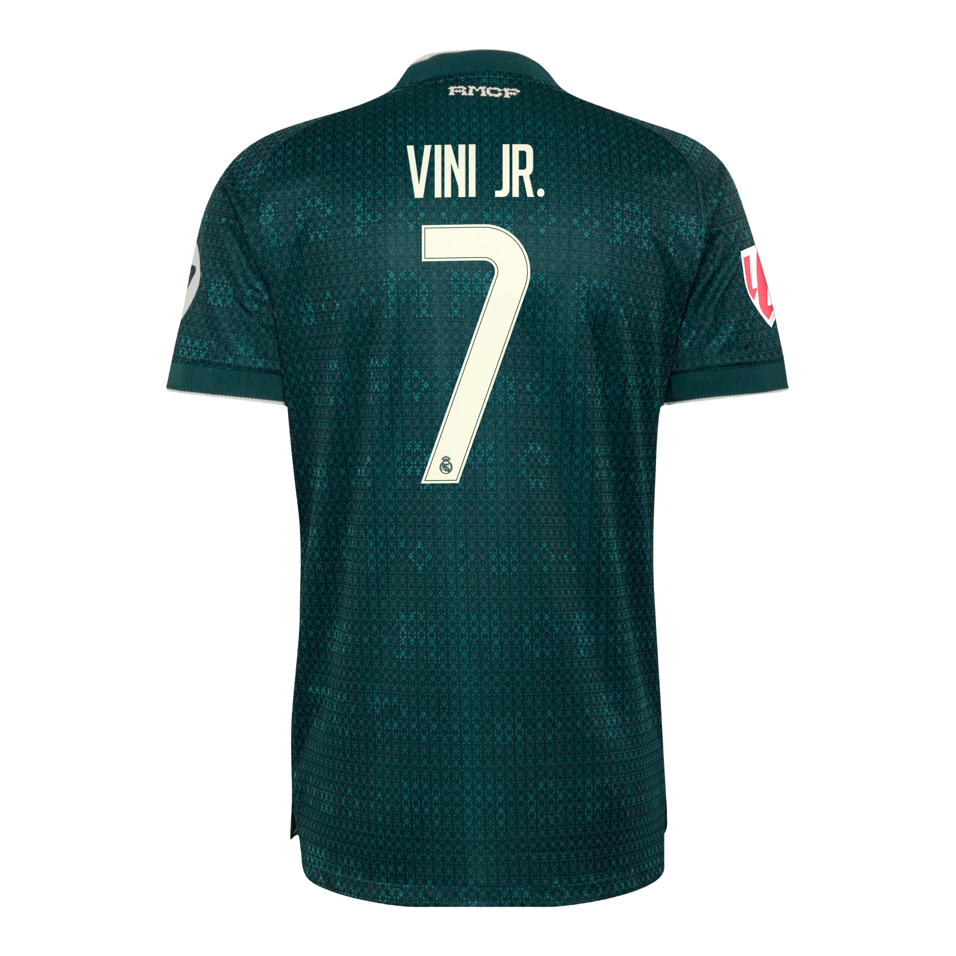 Men's adidas Vini Jr. Green Real Madrid 2026/27 Away On-Field Authentic Jersey