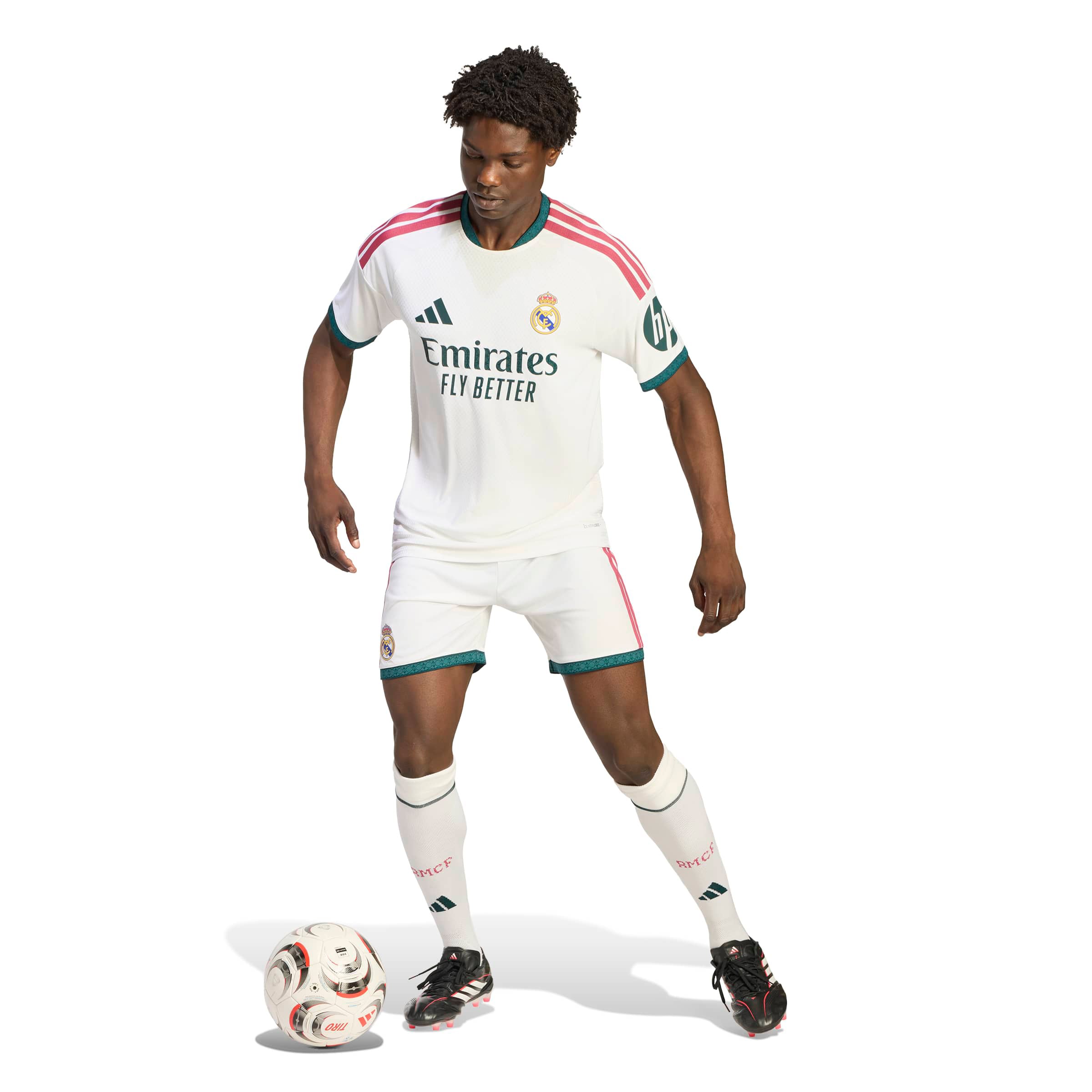 Men's adidas White Real Madrid 2026/27 Home Replica Shorts