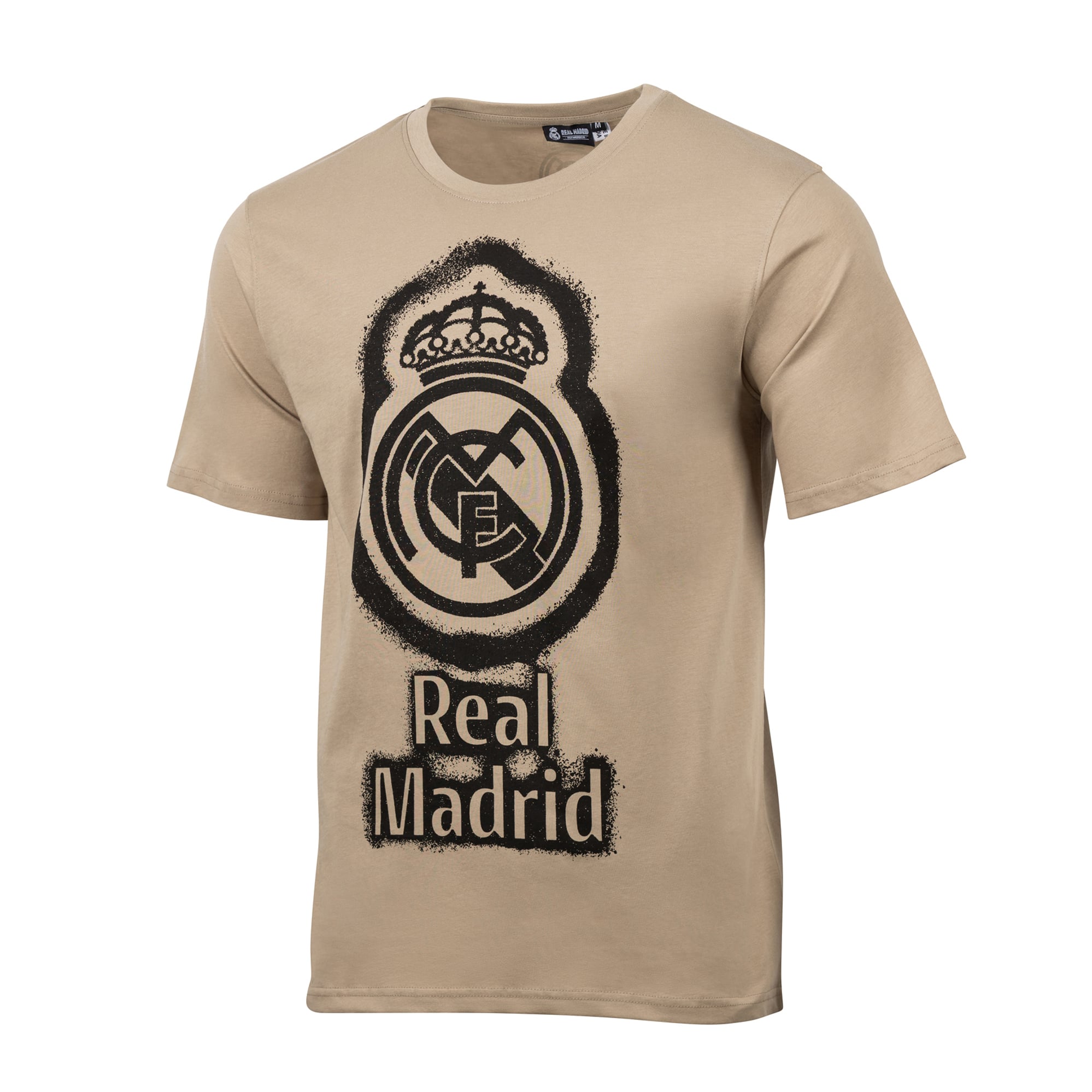 T-shirt décontracté kaki Real Madrid Blur de la marque Sport Design Sweden pour homme