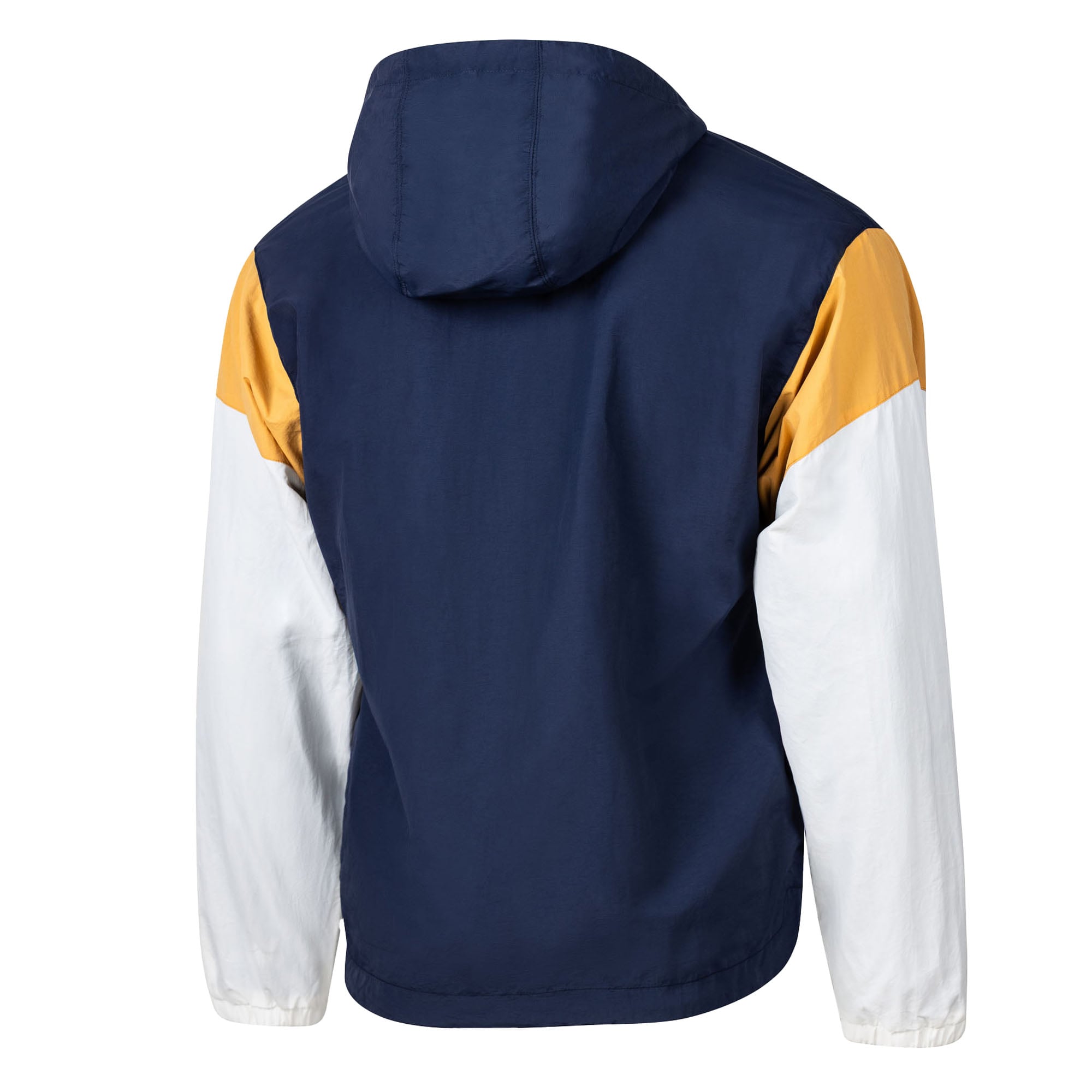 Veste anorak premium à quart de zip pour homme, bleu marine, motif Sport Design Sweden Real Madrid Starer