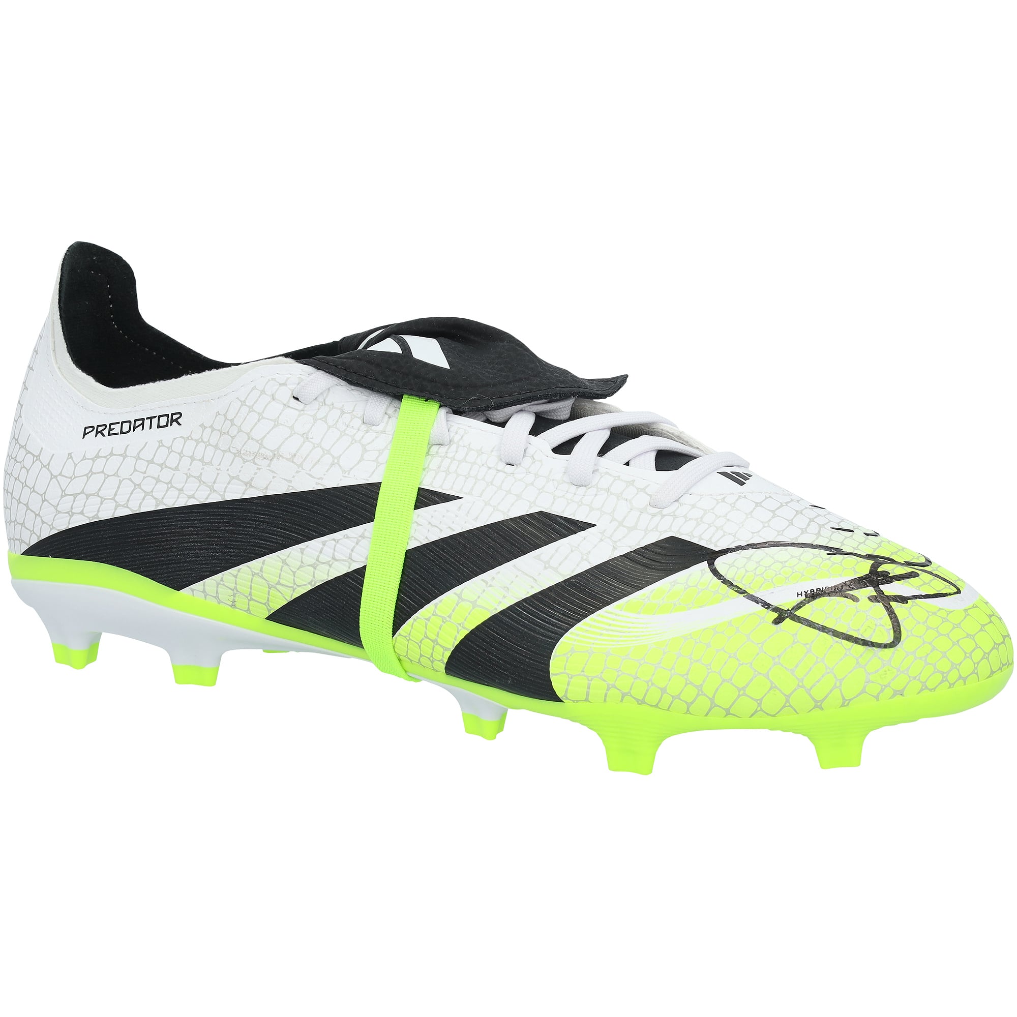Raúl González Real Madrid Autographed White adidas Predator Soccer Cleat