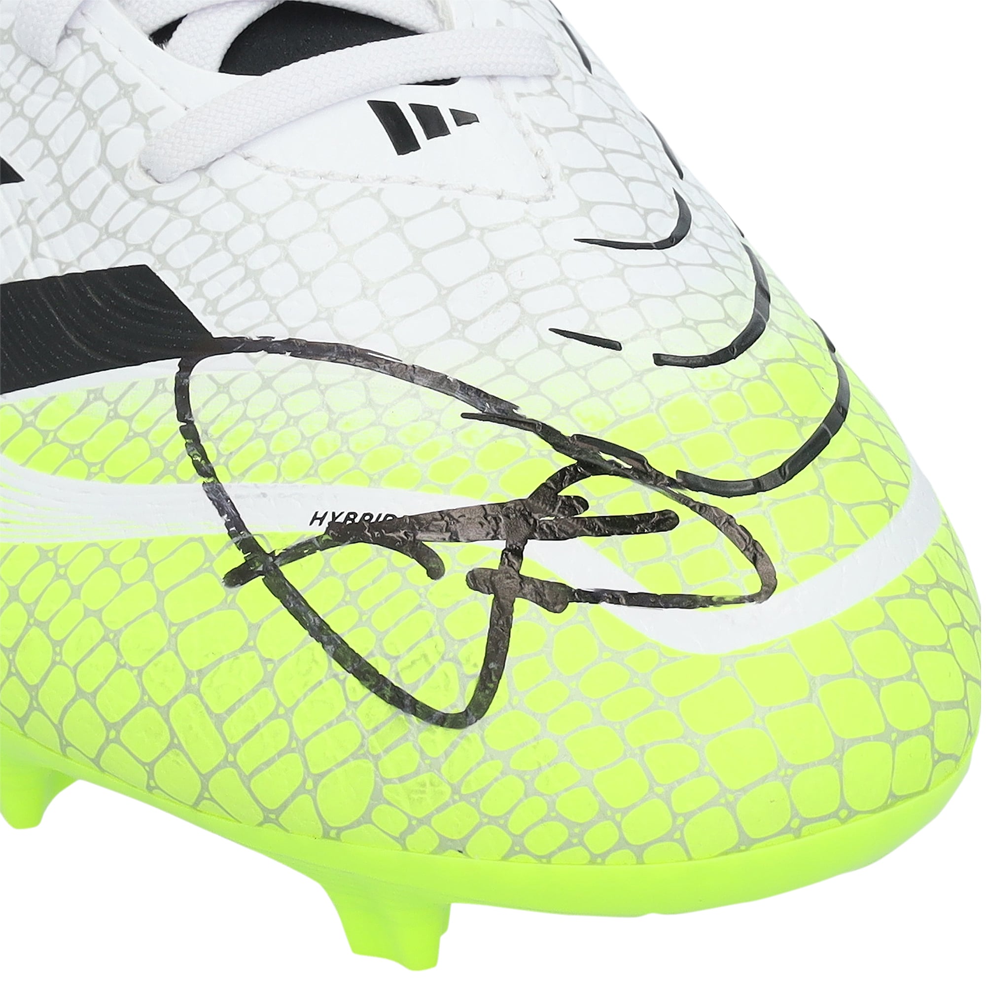 Raúl González Real Madrid Autographed White adidas Predator Soccer Cleat