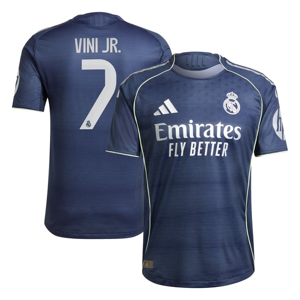 レアル・マドリード adidas アウェイ オーセンティック シャツ 2025-26 
