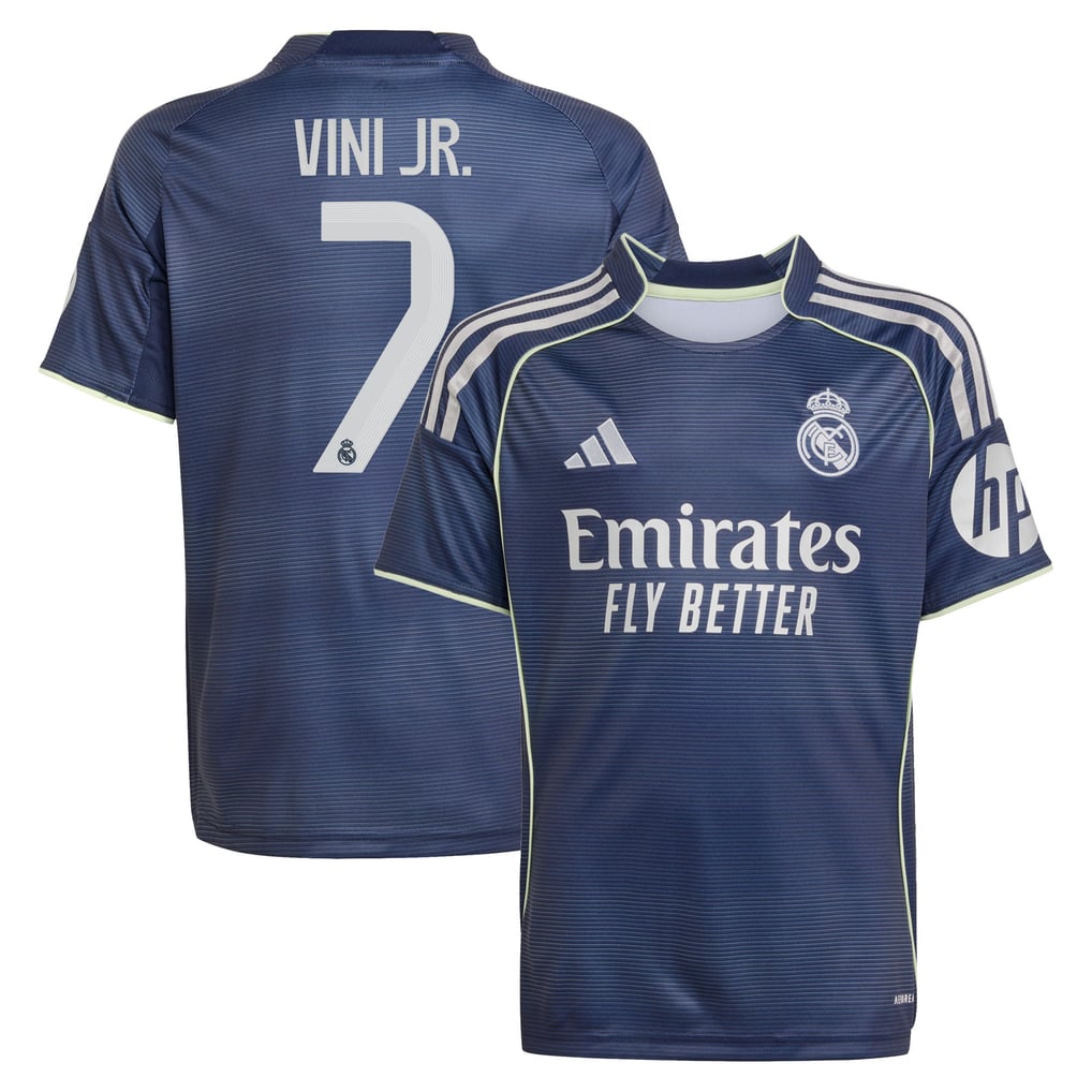 レアル・マドリード adidas アウェイ シャツ 2025-26 - キッズ Vini Jr 