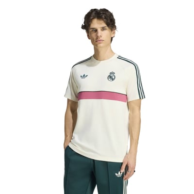 Real Madrid adidas Originals T-Shirt – Naturweiß