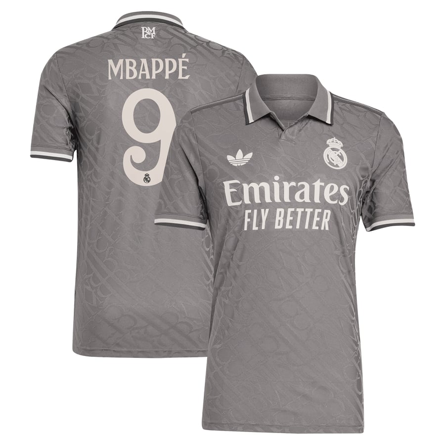 レアル・マドリード 24/25 サードユニフォーム Mbappé 9 プリント