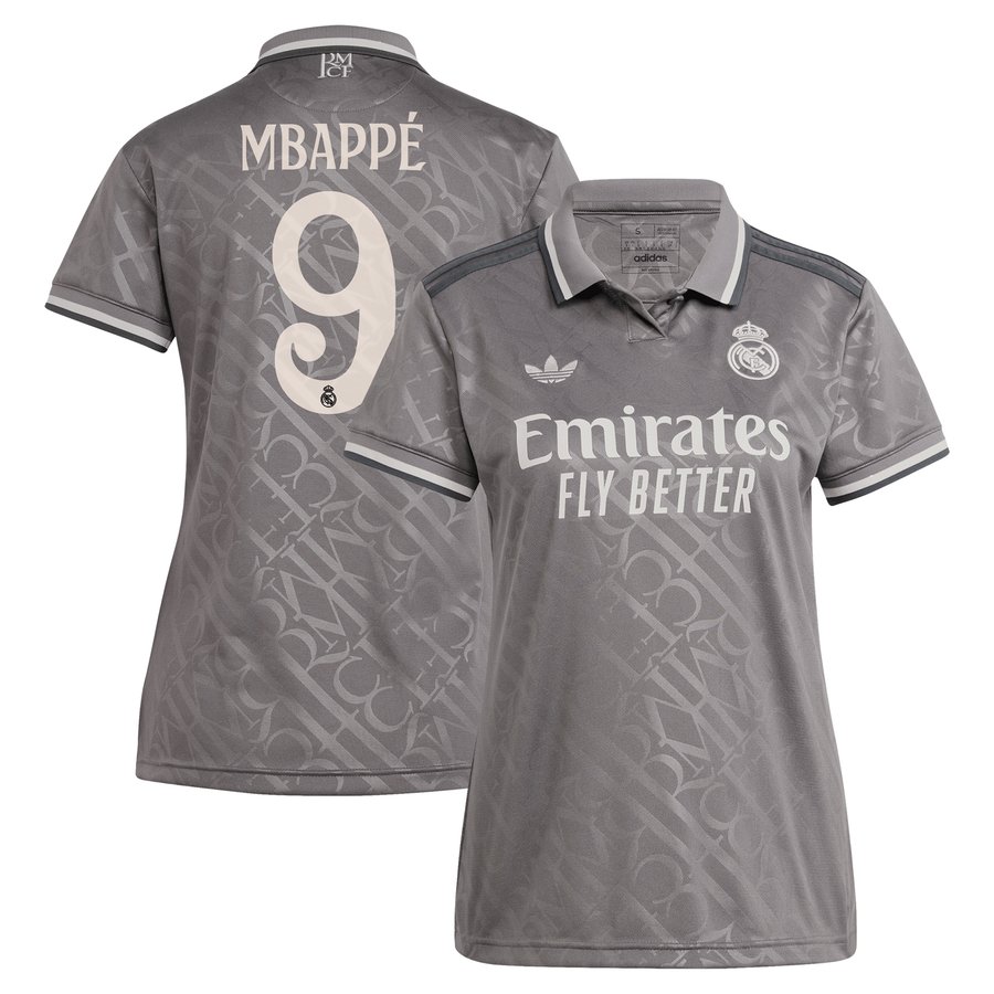 レアル・マドリード 24/25 サードユニフォーム- 婦人向け Mbappé 9 