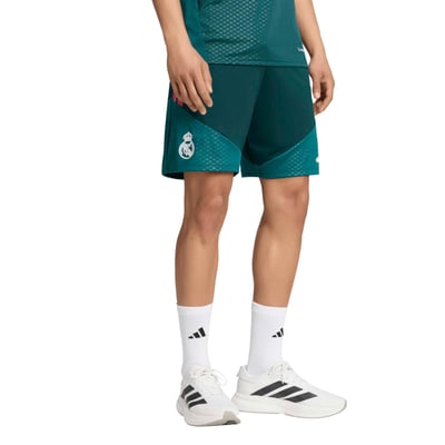 Real Madrid adidas Training Shorts - Dark Green