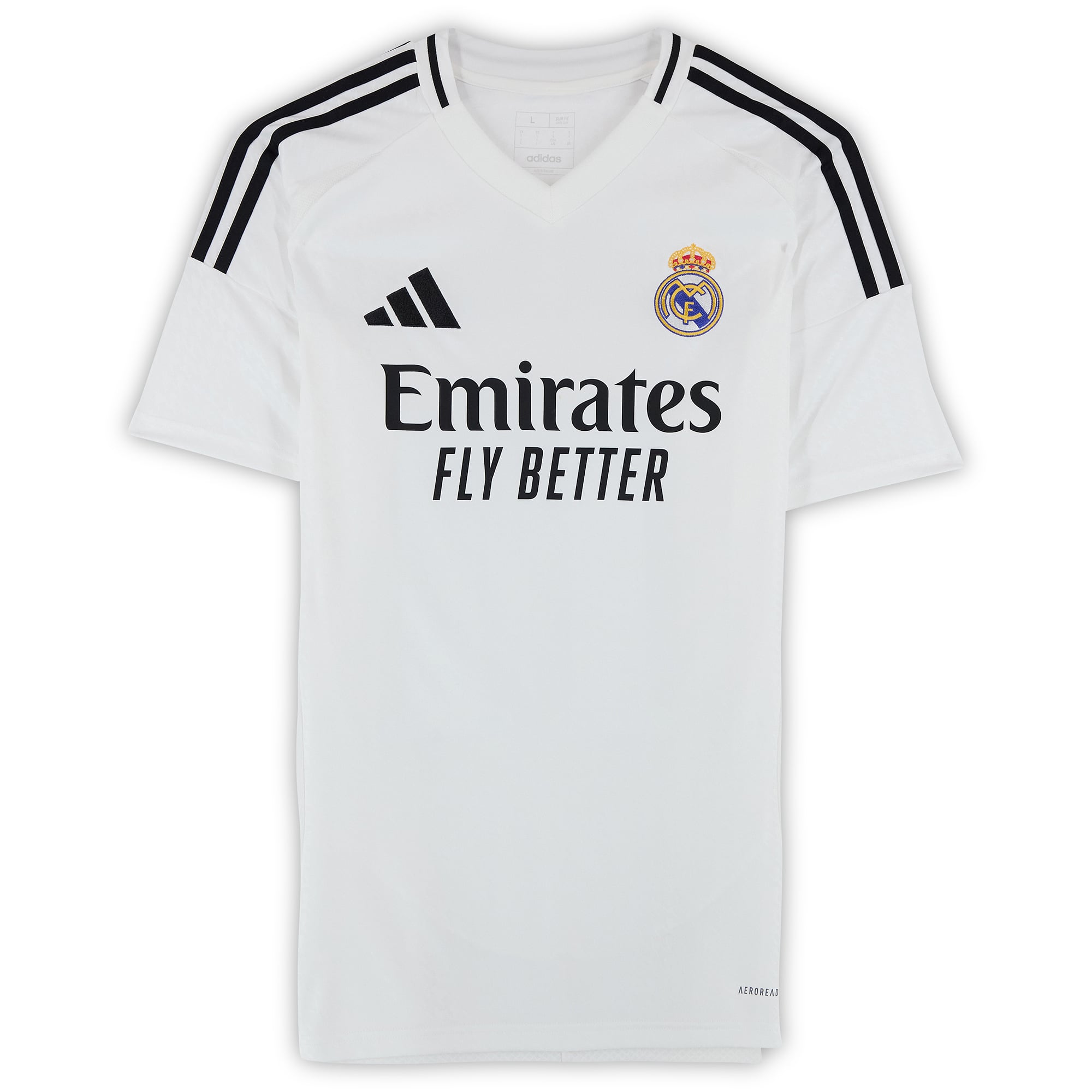 Ronaldo Nazario Real Madrid Autographed adidas 2025-26 White Home Replica Jersey