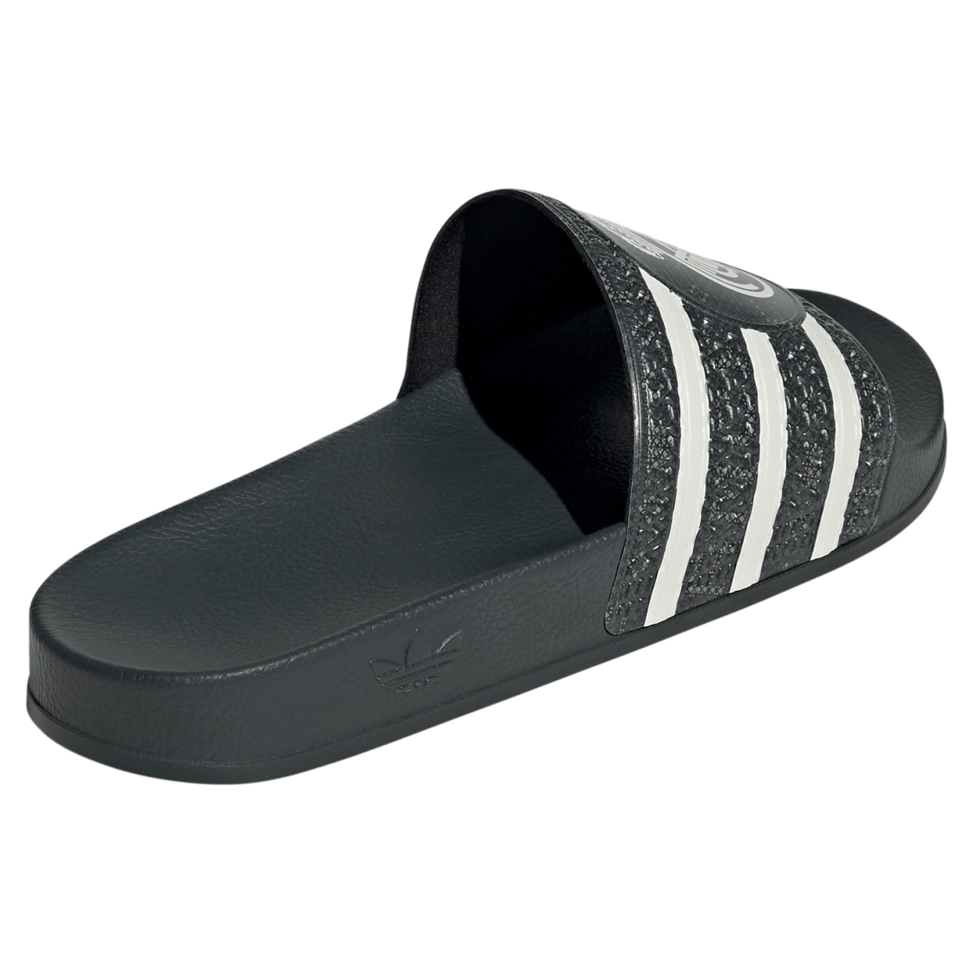 Sandales unisexes adidas Real Madrid noires à logo trèfle extérieur 2026/27