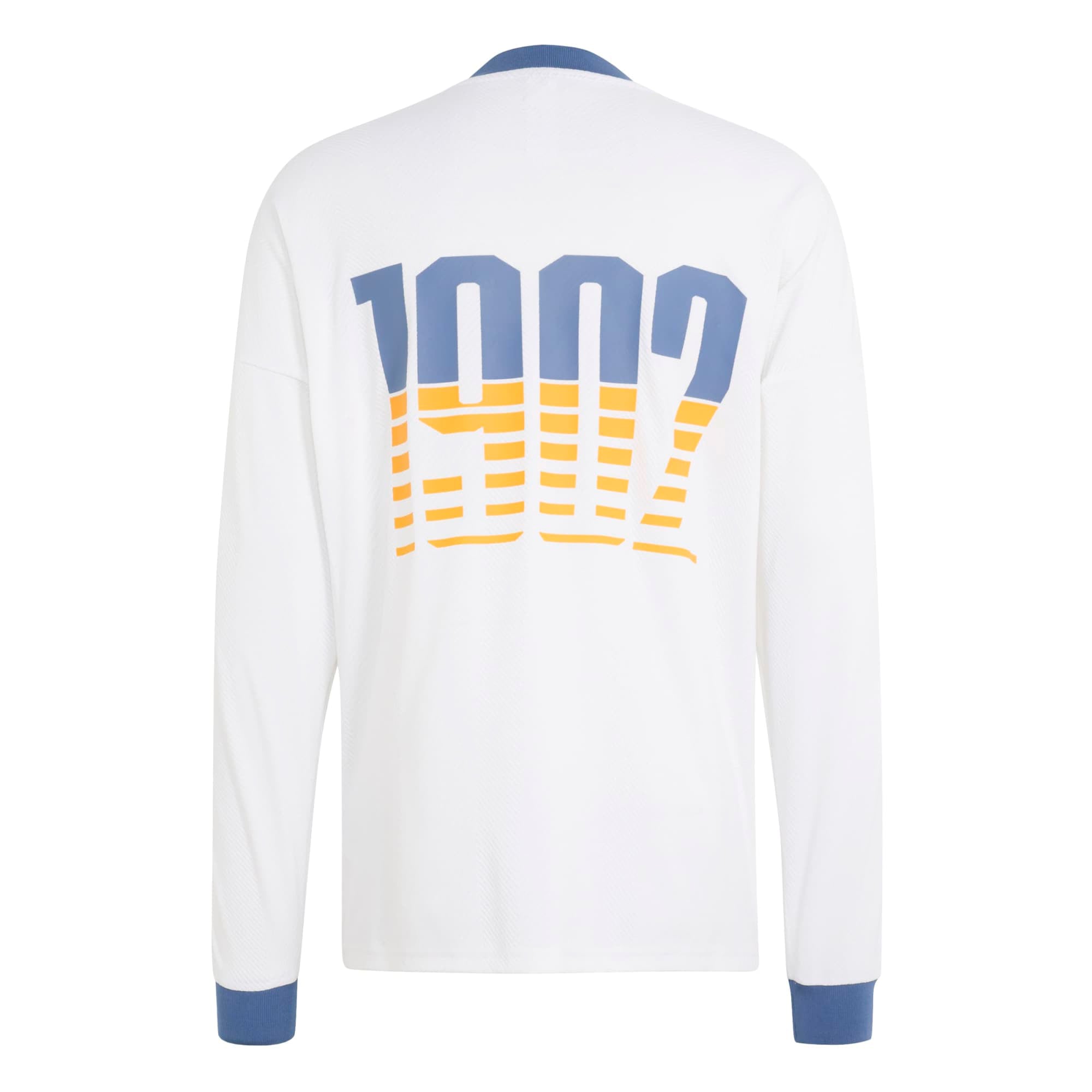 Maillot unisexe adidas blanc Real Madrid Lifestyler à manches longues