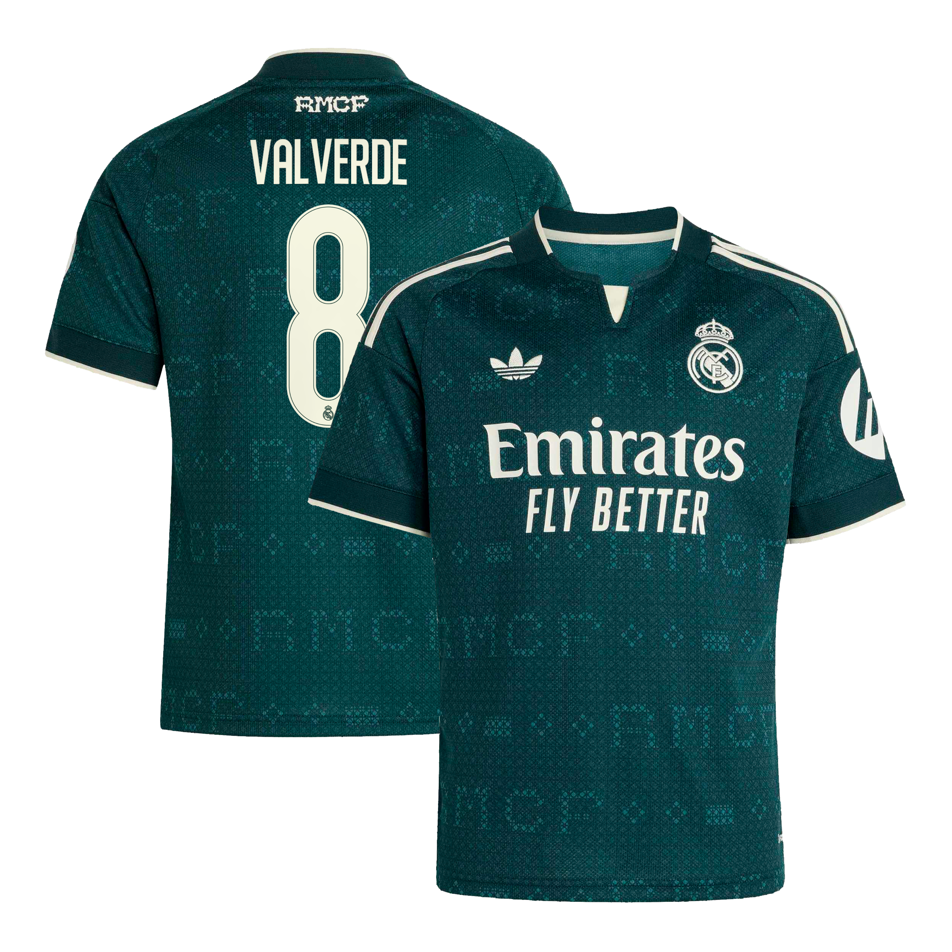 Youth adidas Federico Valverde White Real Madrid 2026/27 Home Replica Jersey