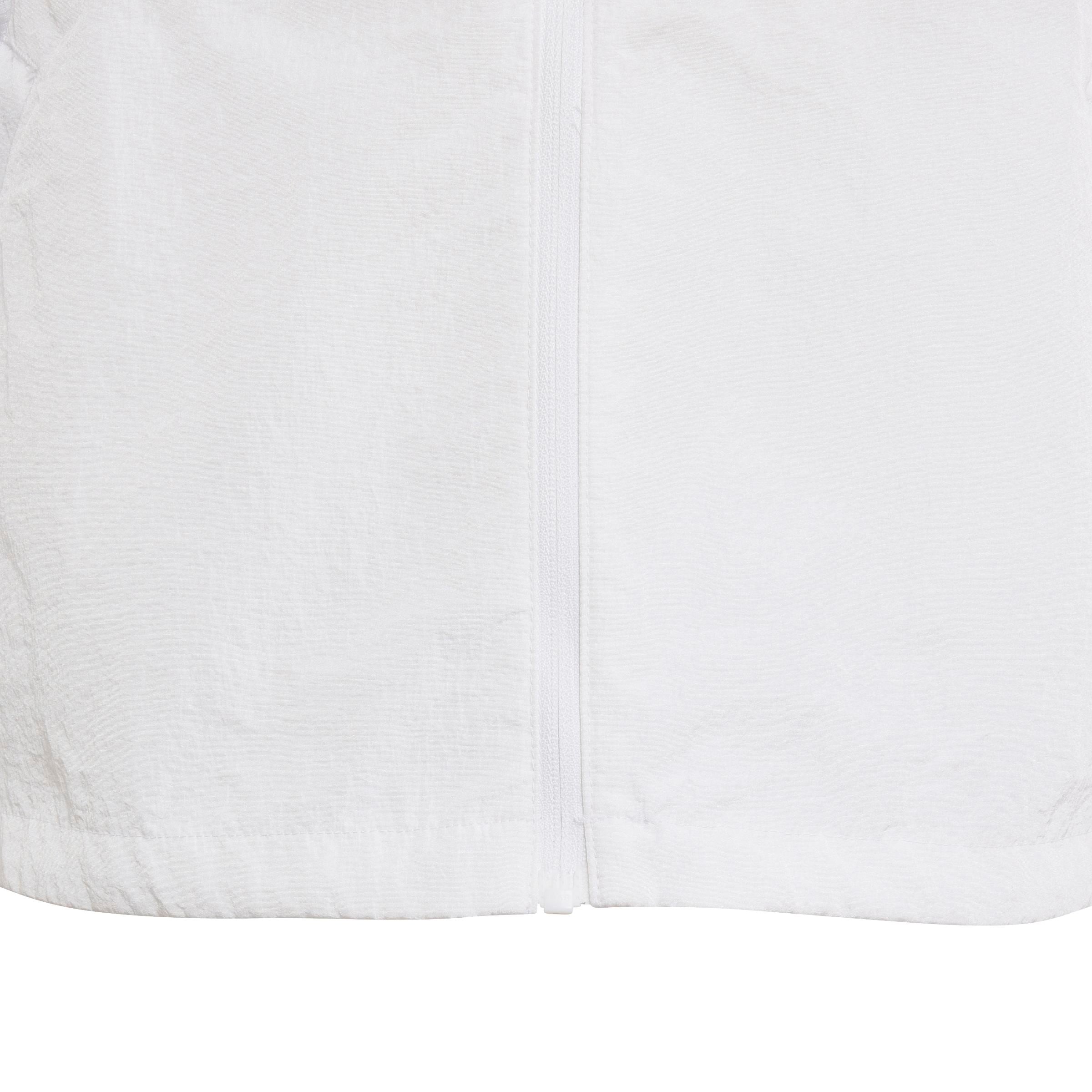 Youth adidas White Real Madrid 2026 Full-Zip Anthem Jacket