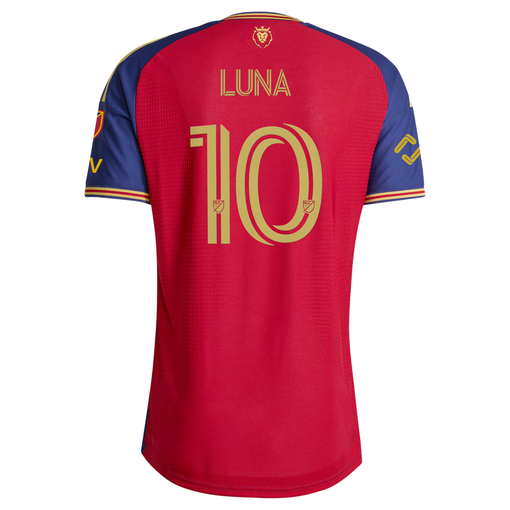 Men's Real Salt Lake Diego Luna adidas Red 2026 The Switchback Primary ...