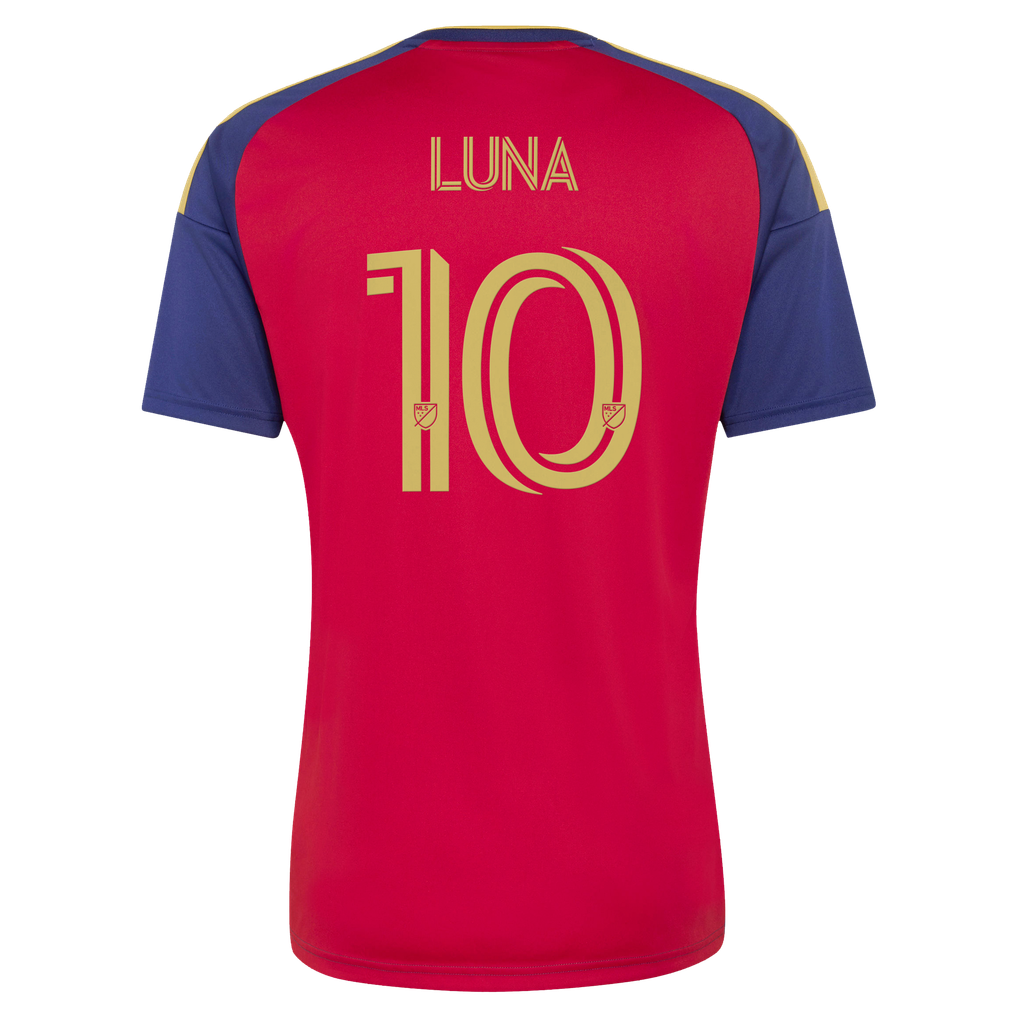 Men's Real Salt Lake Diego Luna adidas Red 2026 The Switchback Replica ...
