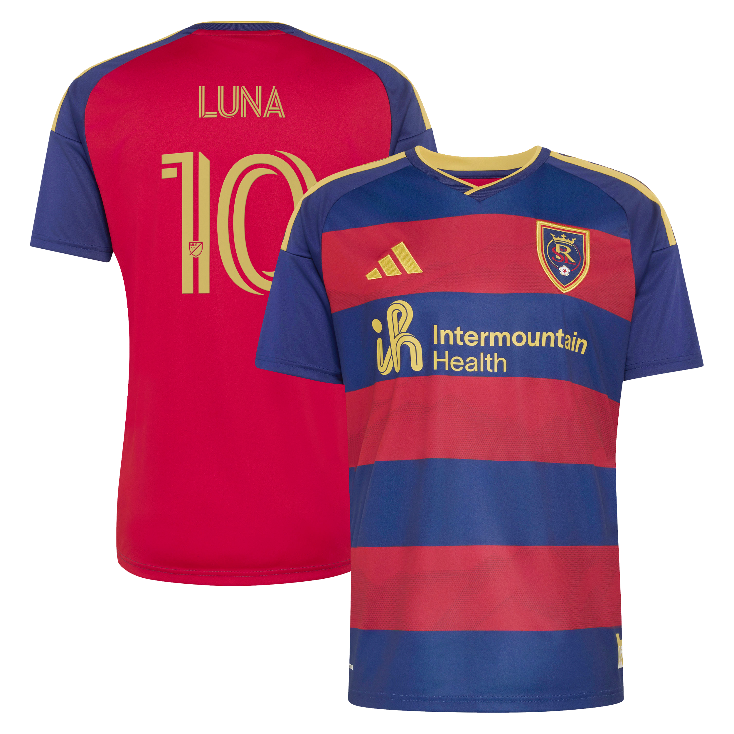 Men's Real Salt Lake Diego Luna adidas Red 2026 The Switchback Replica ...