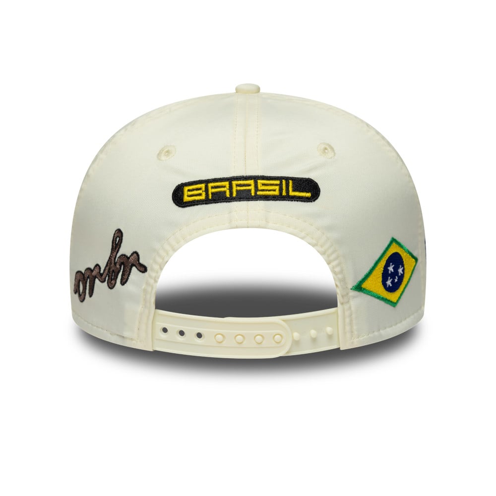 Casquette ajustable New Era blanche Red Bull Racing Grand Prix de São Paulo 9SEVENTY